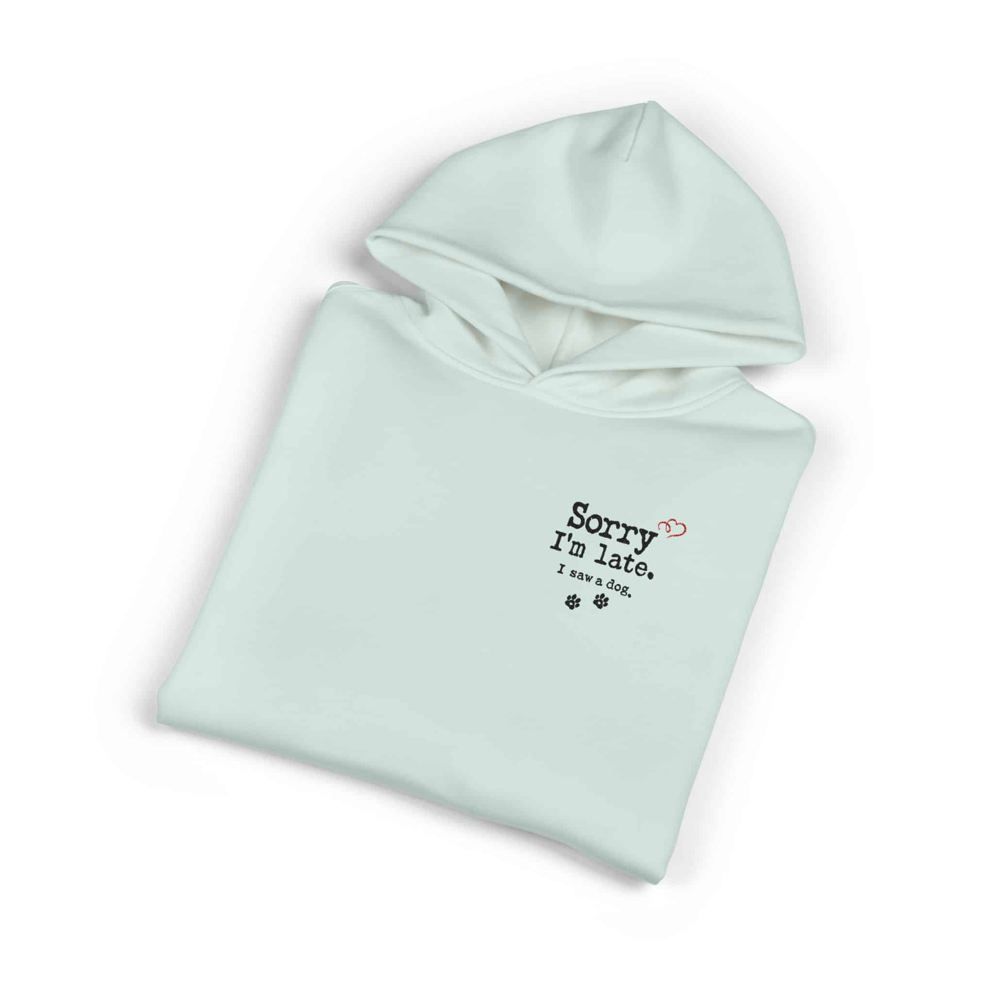 Sorry I’m Late I Saw A Dog Relaxed Hoodie 3 Sorry I’m Late I Saw A Dog Relaxed Hoodie - Image 3