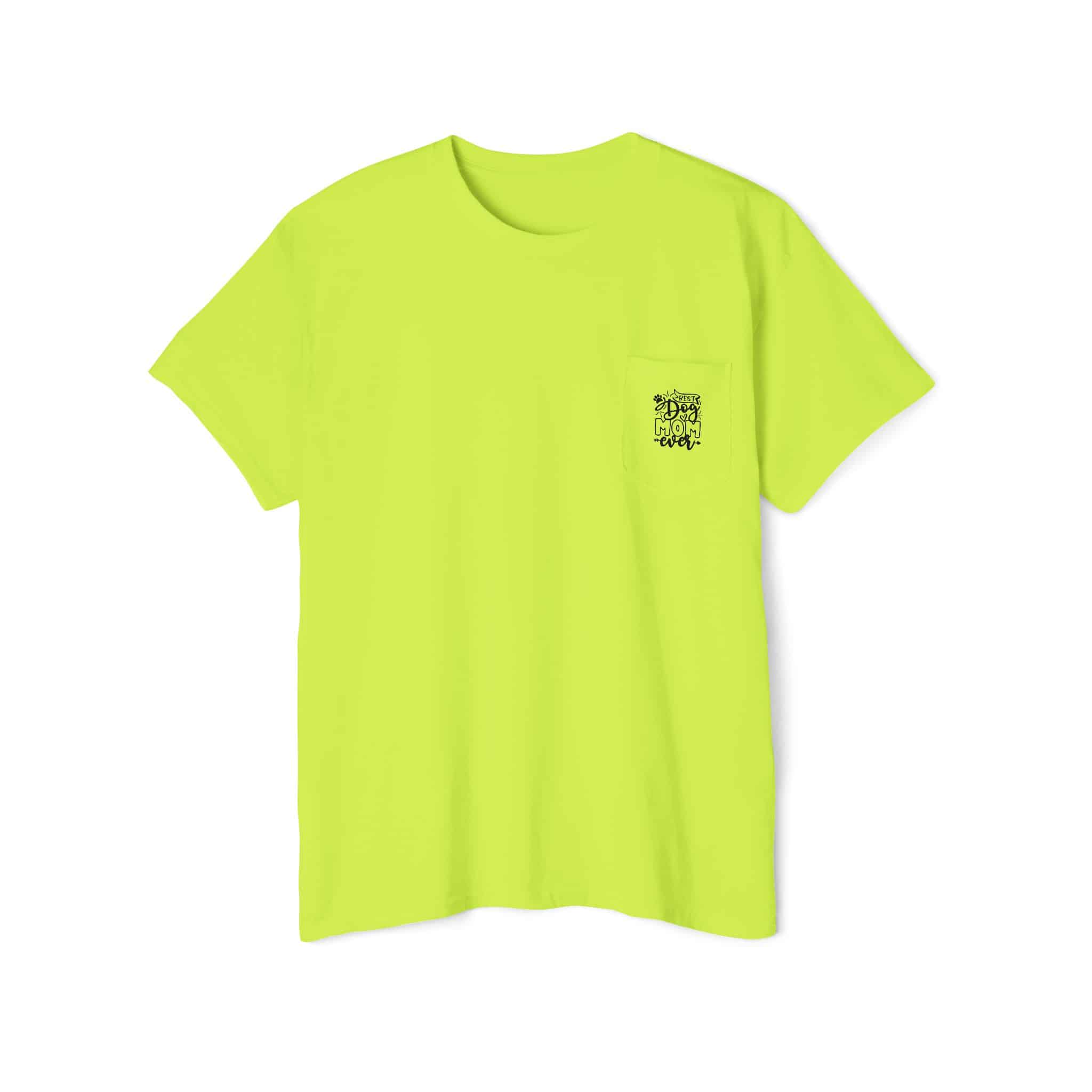 Best Dog Mom Ever Unisex Heavy Cotton Pocket Tee 21 Best Dog Mom Ever Unisex Heavy Cotton Pocket Tee - Image 21