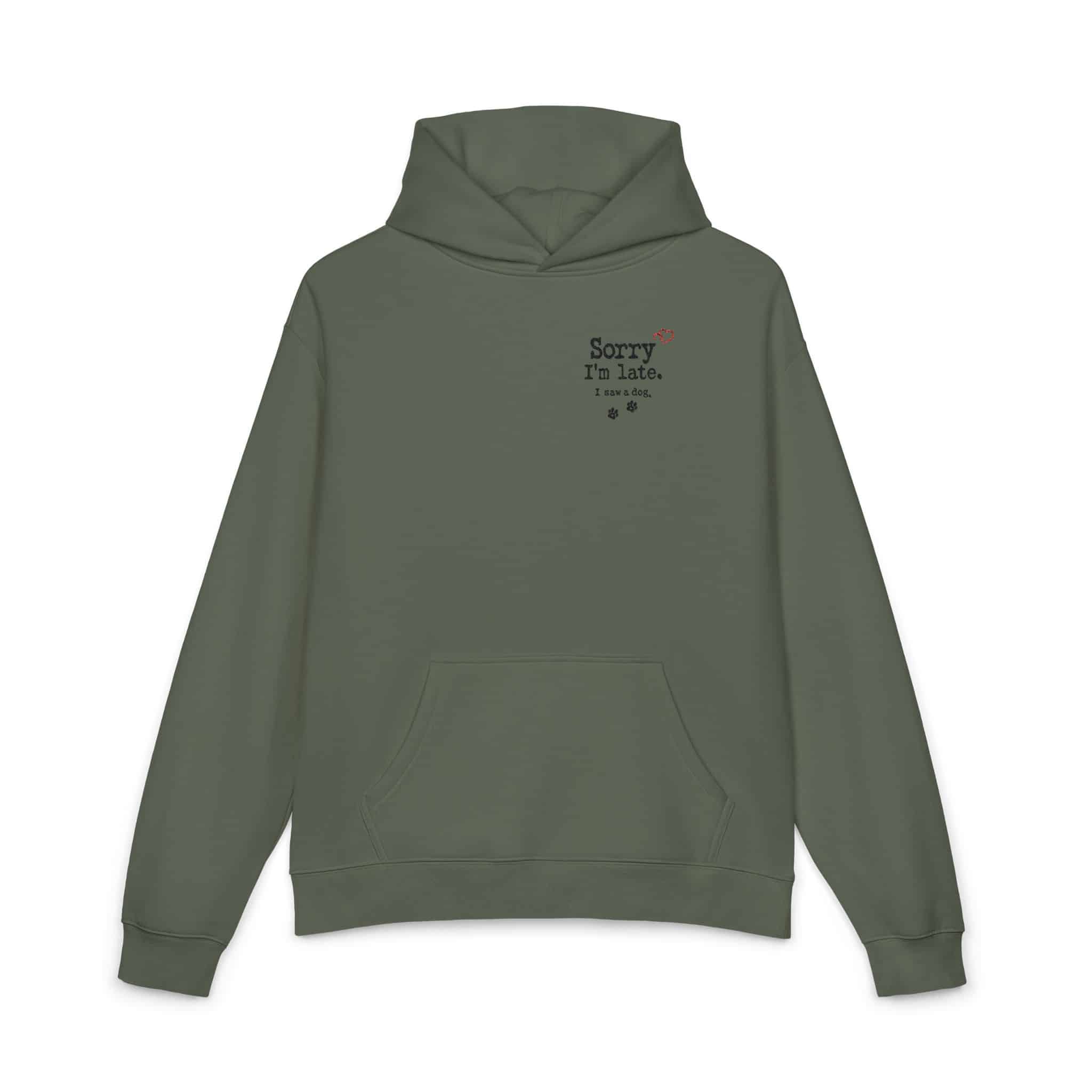 Sorry I’m Late I Saw A Dog Relaxed Hoodie 49 Sorry I’m Late I Saw A Dog Relaxed Hoodie - Image 49