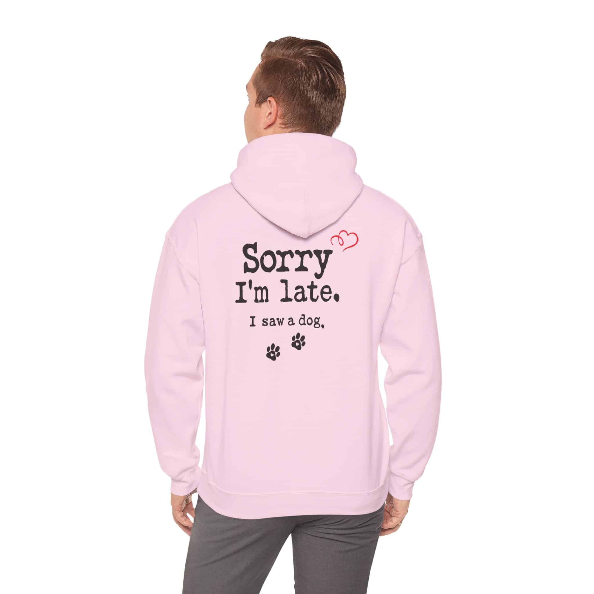Sorry I’m Late I Saw A Dog Unisex Heavy Blend™ Hooded Sweatshirt 88 Sorry I’m Late I Saw A Dog Unisex Heavy Blend™ Hooded Sweatshirt - Image 88