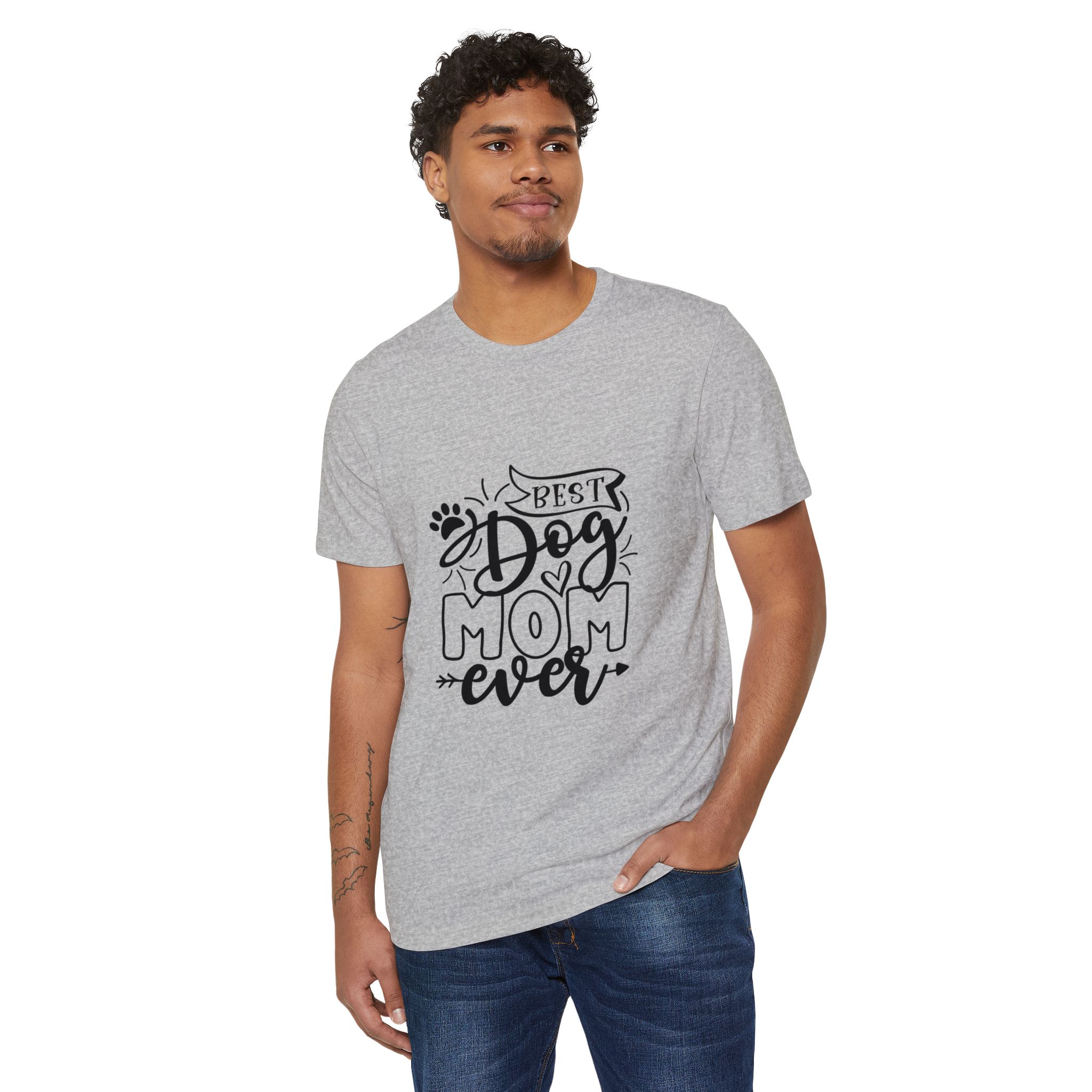 Best Dog Mom Ever Unisex Recycled Organic T-Shirt 23 Best Dog Mom Ever Unisex Recycled Organic T-Shirt - Image 23