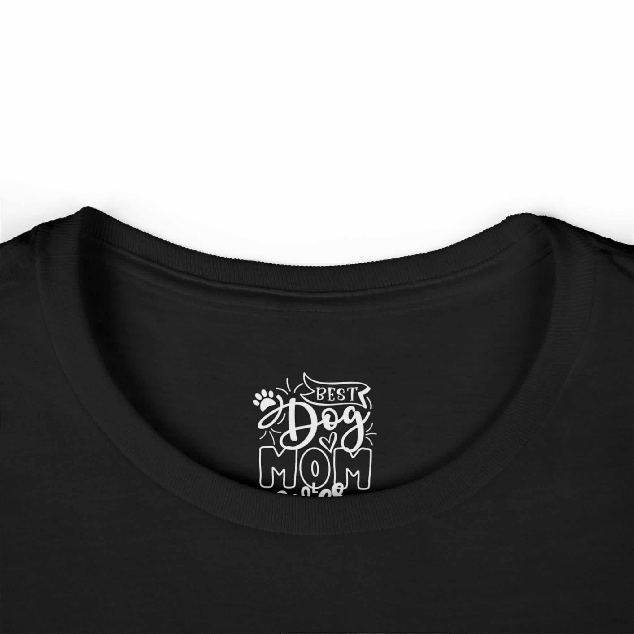 Best Dog Mom Ever Women’s Softstyle Tee 6 Best Dog Mom Ever Women’s Softstyle Tee - Image 6