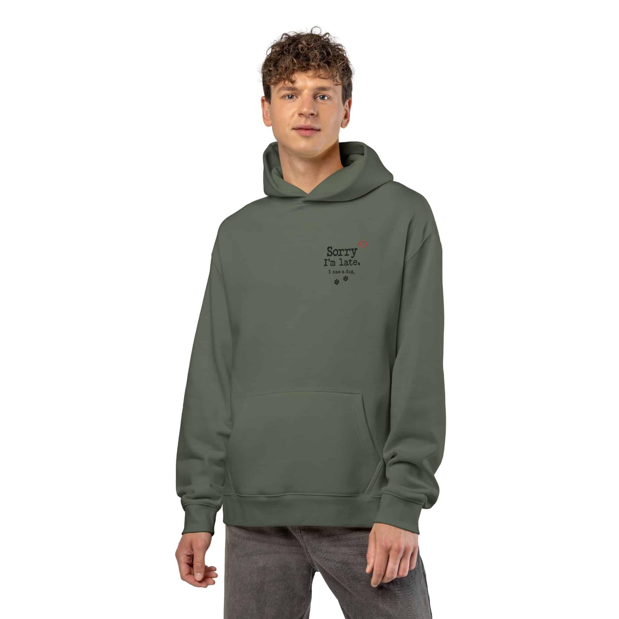 Sorry I’m Late I Saw A Dog Relaxed Hoodie 52 Sorry I’m Late I Saw A Dog Relaxed Hoodie - Image 52