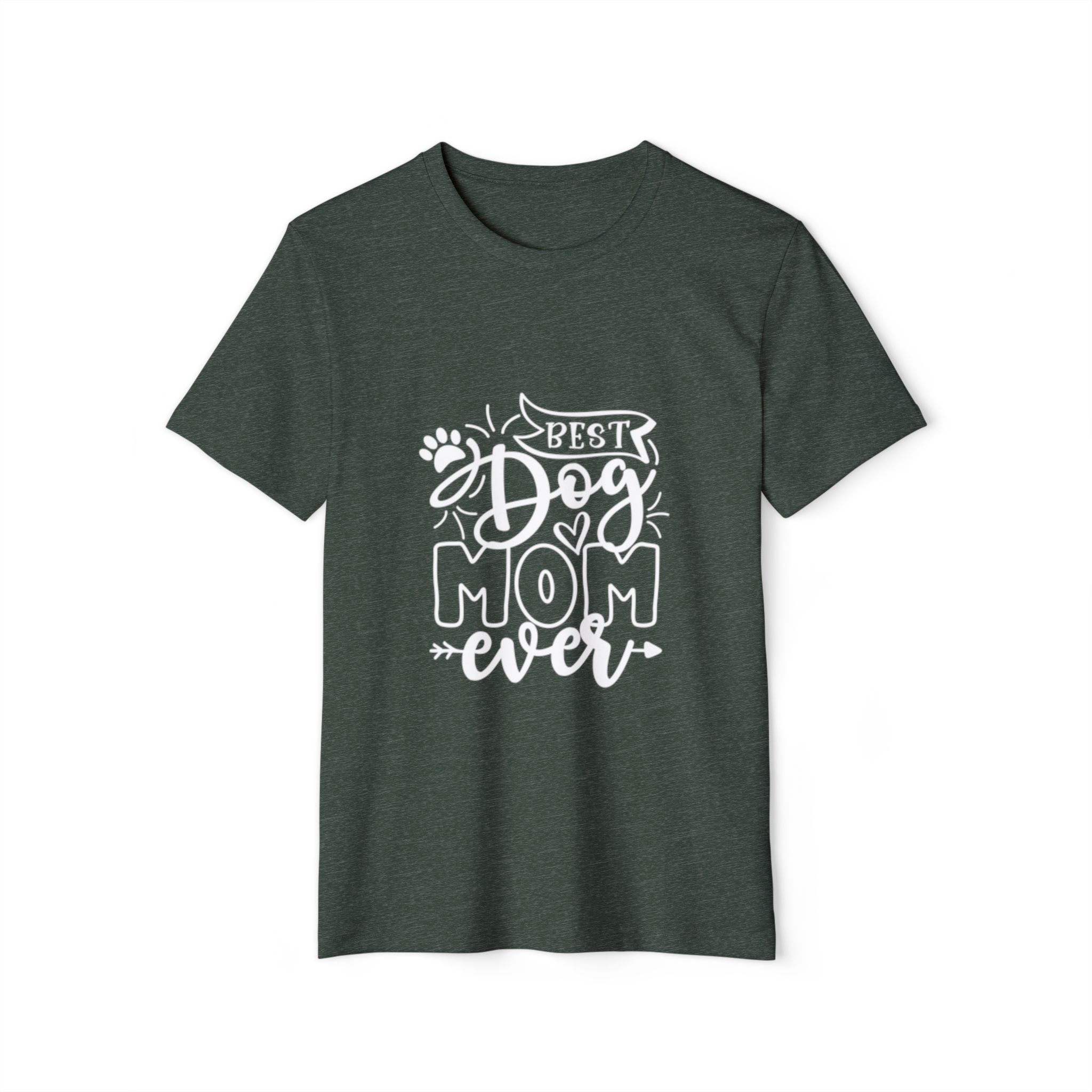 Best Dog Mom Ever Unisex Recycled Organic T-Shirt 17 Best Dog Mom Ever Unisex Recycled Organic T-Shirt - Image 17