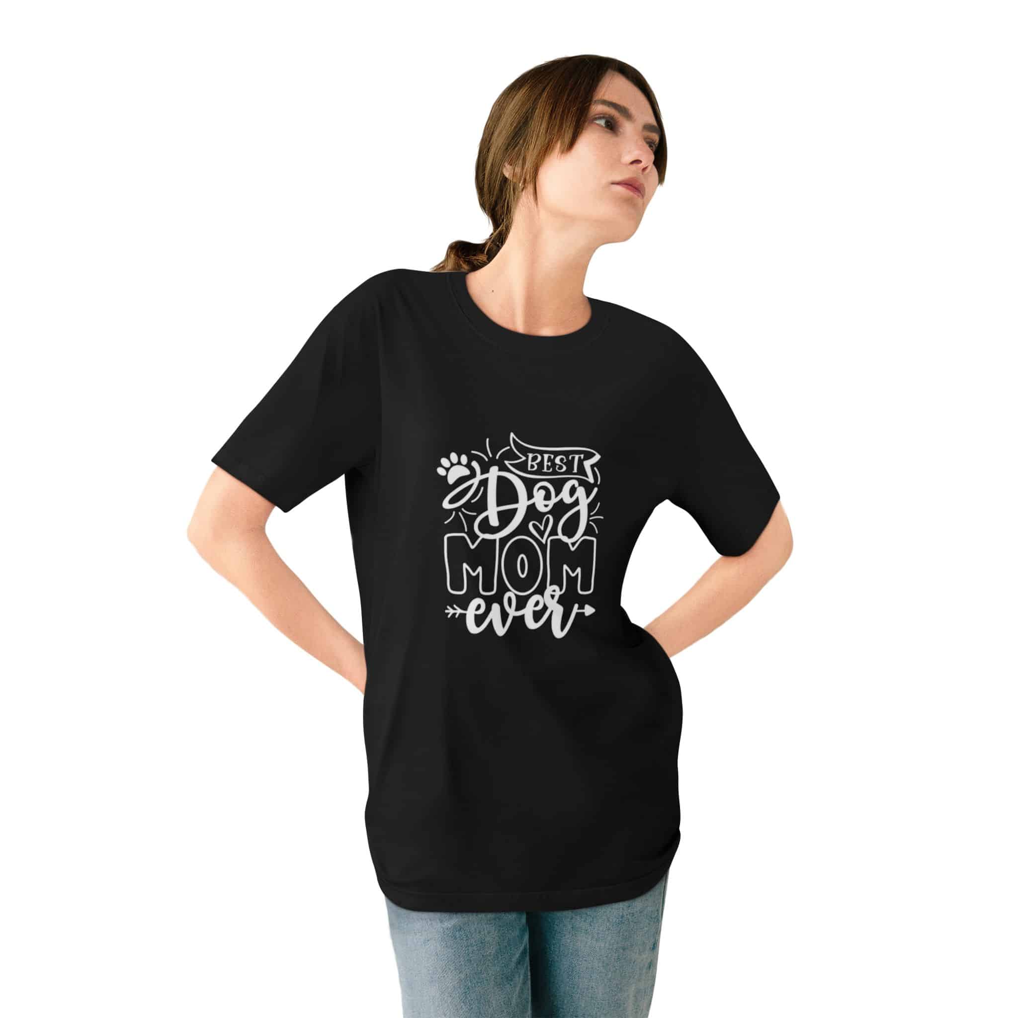 Best Dog Mom Ever Organic Staple T-Shirt – Sustainability With A Side Of Sass 7 Best Dog Mom Ever Organic Staple T-Shirt – Sustainability With A Side Of Sass - Image 7