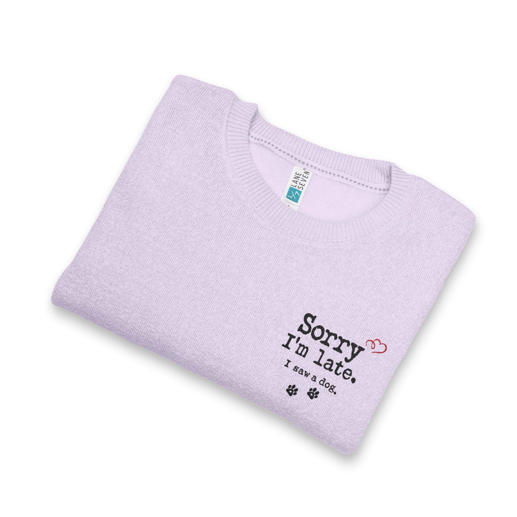 Sorry I’m Late I Saw A Dog Nantucket Crewneck Sweatshirt 3 Sorry I’m Late I Saw A Dog Nantucket Crewneck Sweatshirt - Image 3