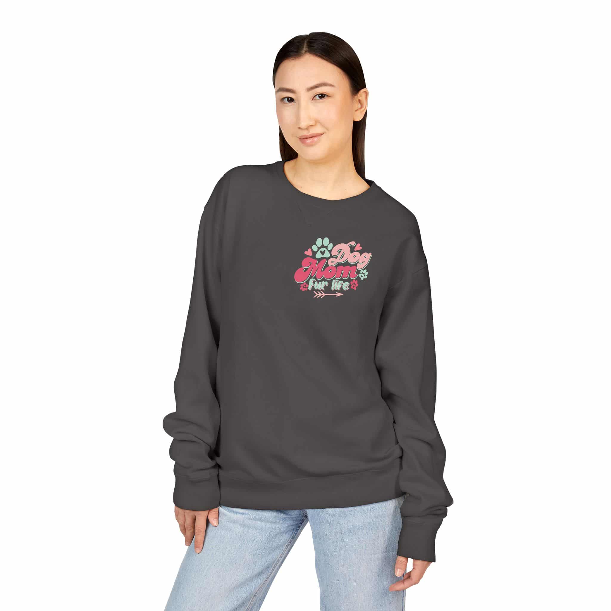 Dog Mom Fur Life Unisex Comfortwash® Garment Dyed Crewneck Sweatshirt 15 Dog Mom Fur Life Unisex Comfortwash® Garment Dyed Crewneck Sweatshirt - Image 15