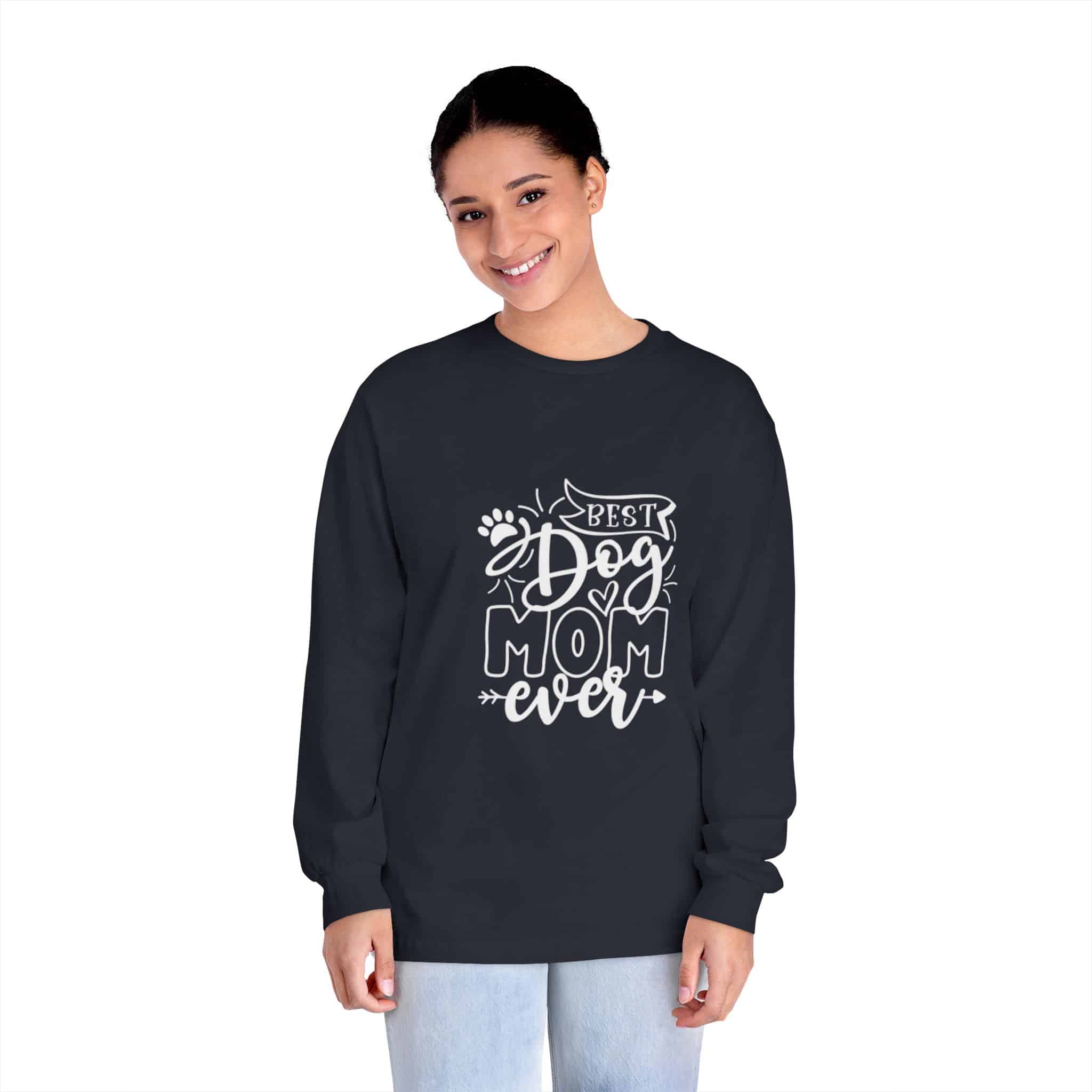 Best Dog Mom Ever Unisex Classic Long Sleeve Shirt Us Cotton 20 Best Dog Mom Ever Unisex Classic Long Sleeve Shirt Us Cotton - Image 20
