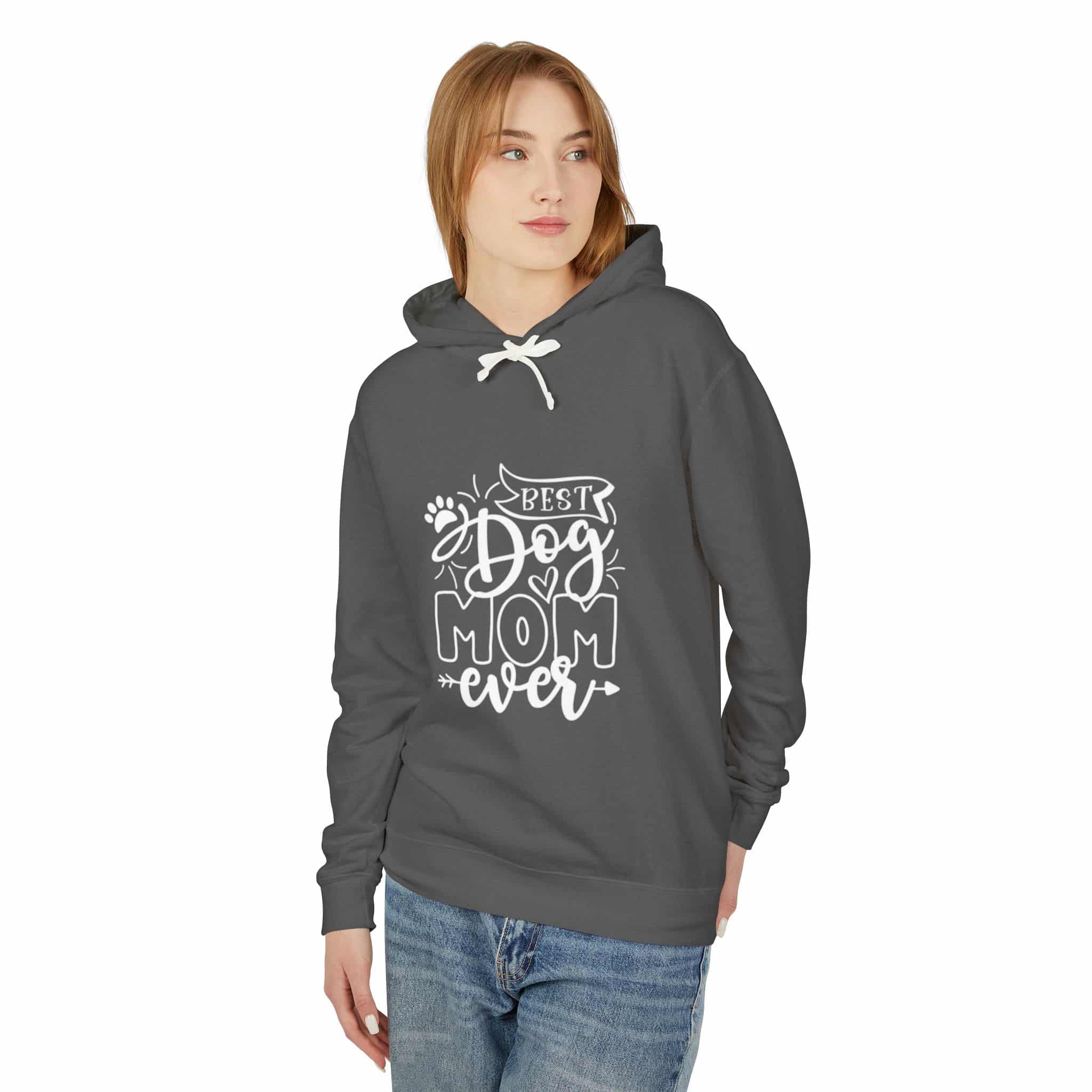Best Dog Mom Ever Unisex Lightweight Hoodie – When You’re Too Cool For Fur 23 Best Dog Mom Ever Unisex Lightweight Hoodie – When You’re Too Cool For Fur - Image 23