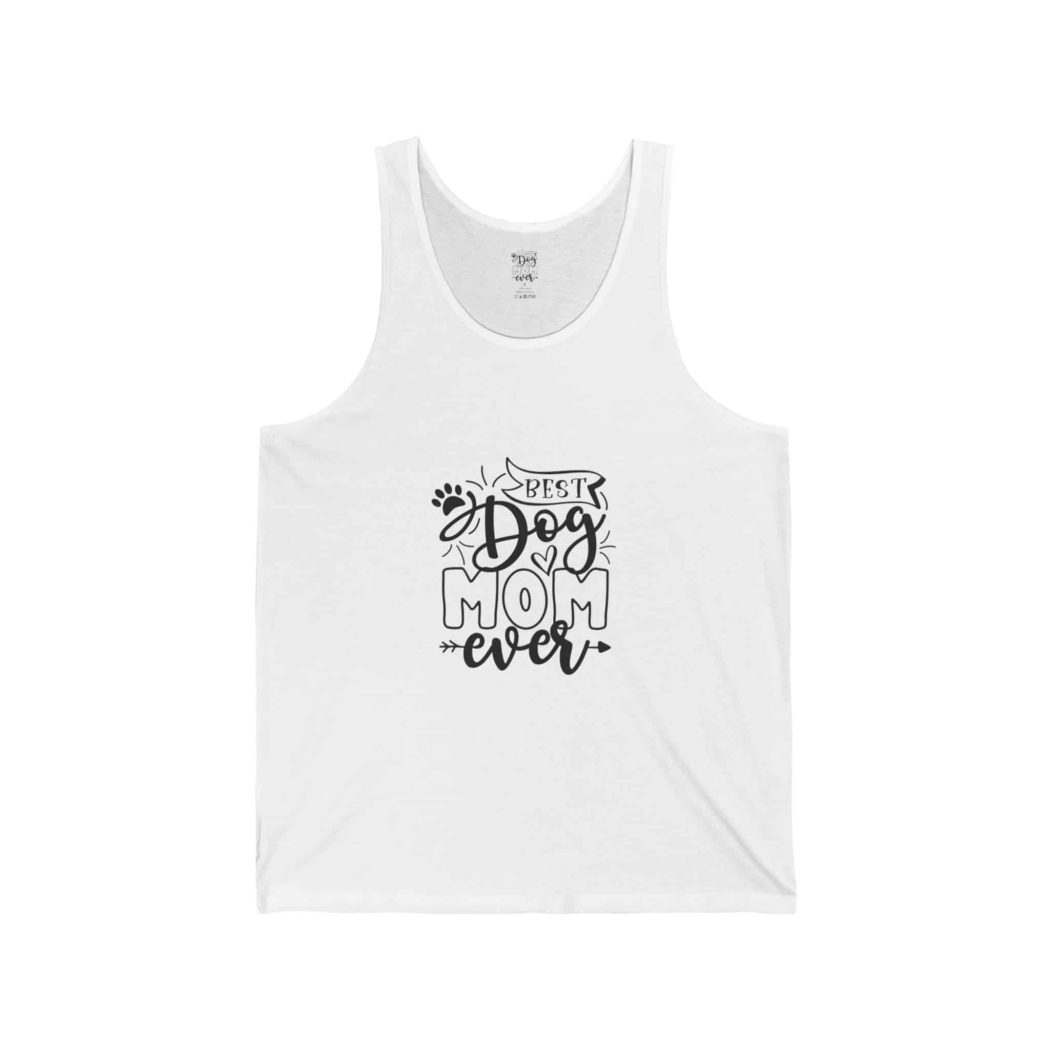 Best Dog Mom Ever Unisex Jersey Tank 1 Best Dog Mom Ever Unisex Jersey Tank