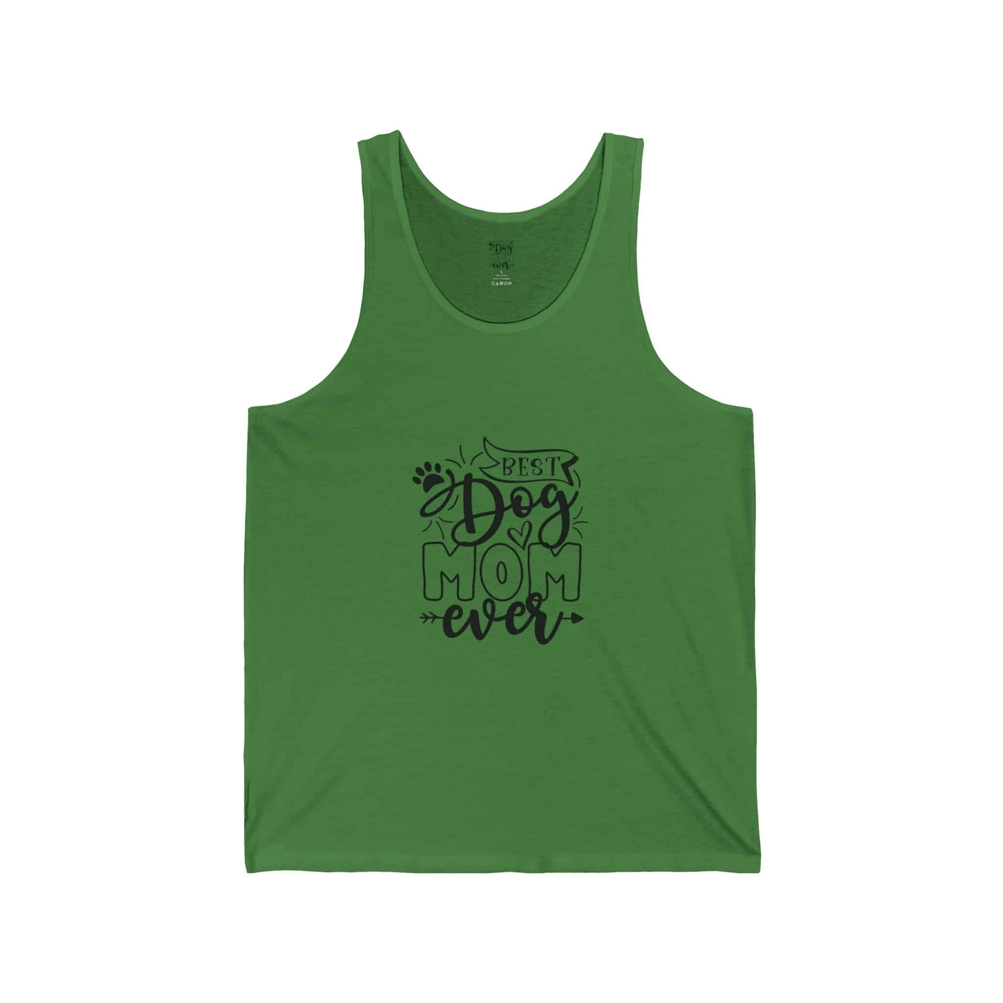 Best Dog Mom Ever Unisex Jersey Tank 7 Best Dog Mom Ever Unisex Jersey Tank - Image 7