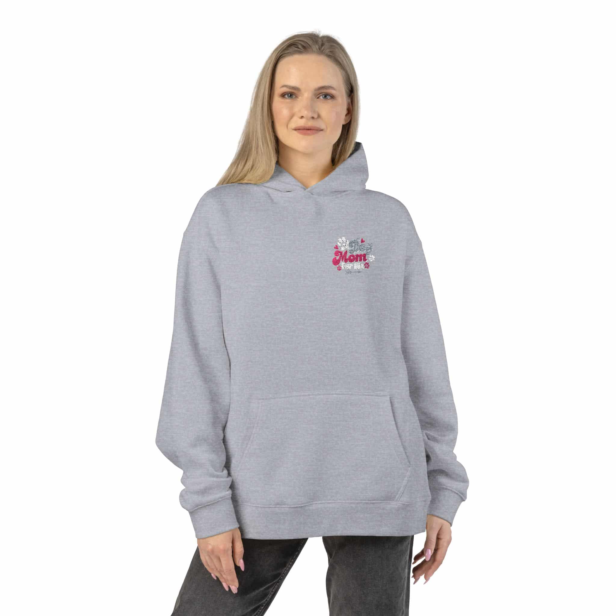 Dog Mom Fur Life Relaxed Hoodie 46 Dog Mom Fur Life Relaxed Hoodie - Image 46