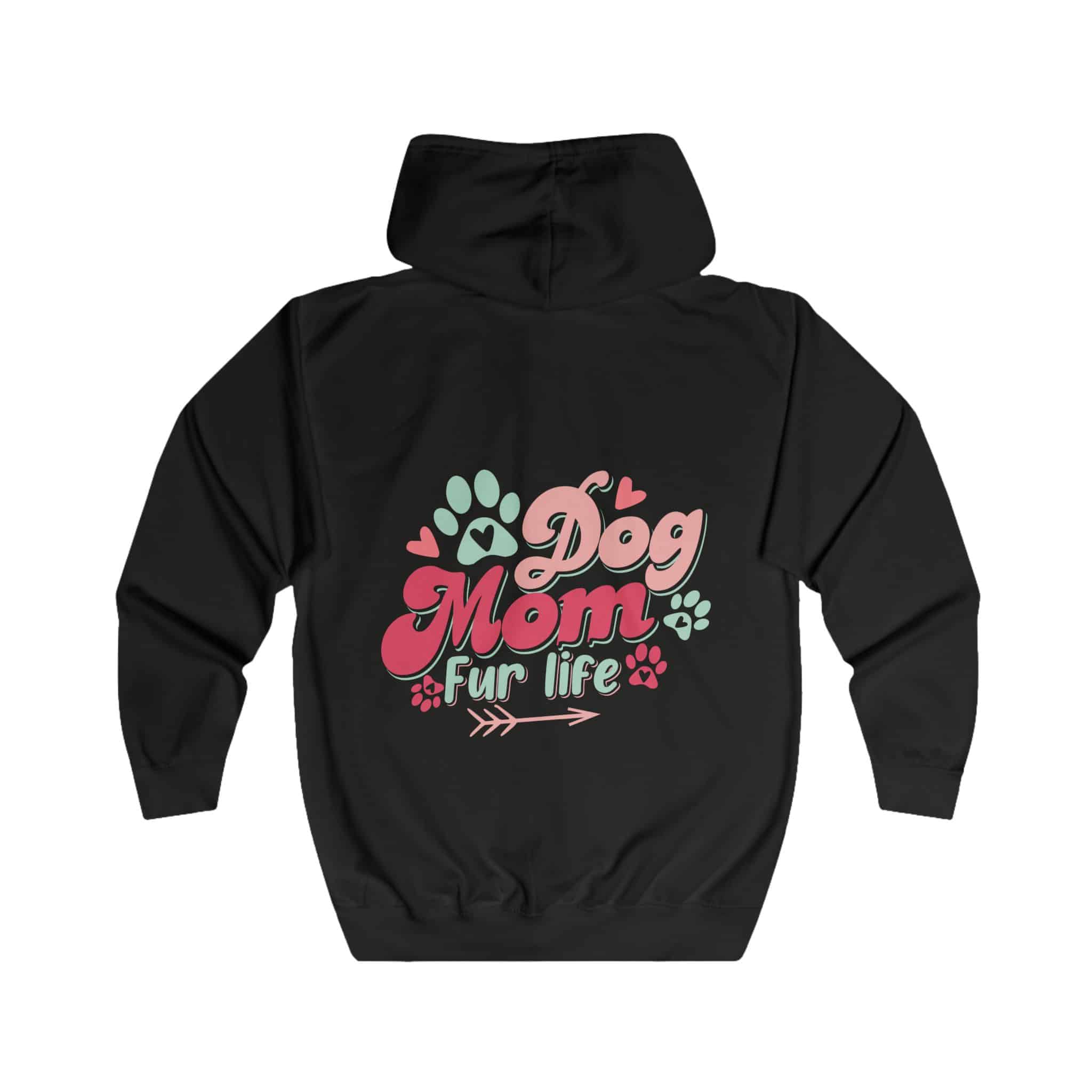 Dog Mom Fur Life Unisex Full Zip Hoodie 12 Dog Mom Fur Life Unisex Full Zip Hoodie - Image 12
