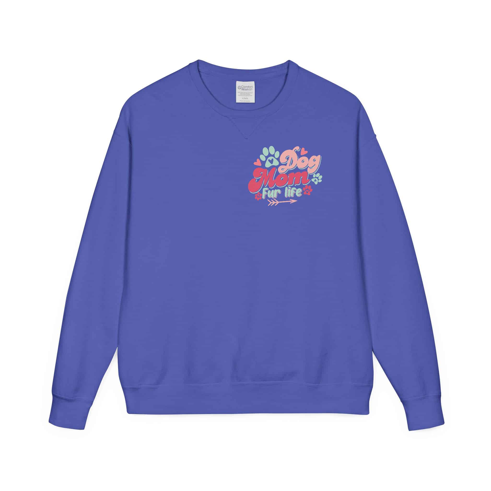 Dog Mom Fur Life Unisex Comfortwash® Garment Dyed Crewneck Sweatshirt 61 Dog Mom Fur Life Unisex Comfortwash® Garment Dyed Crewneck Sweatshirt - Image 61