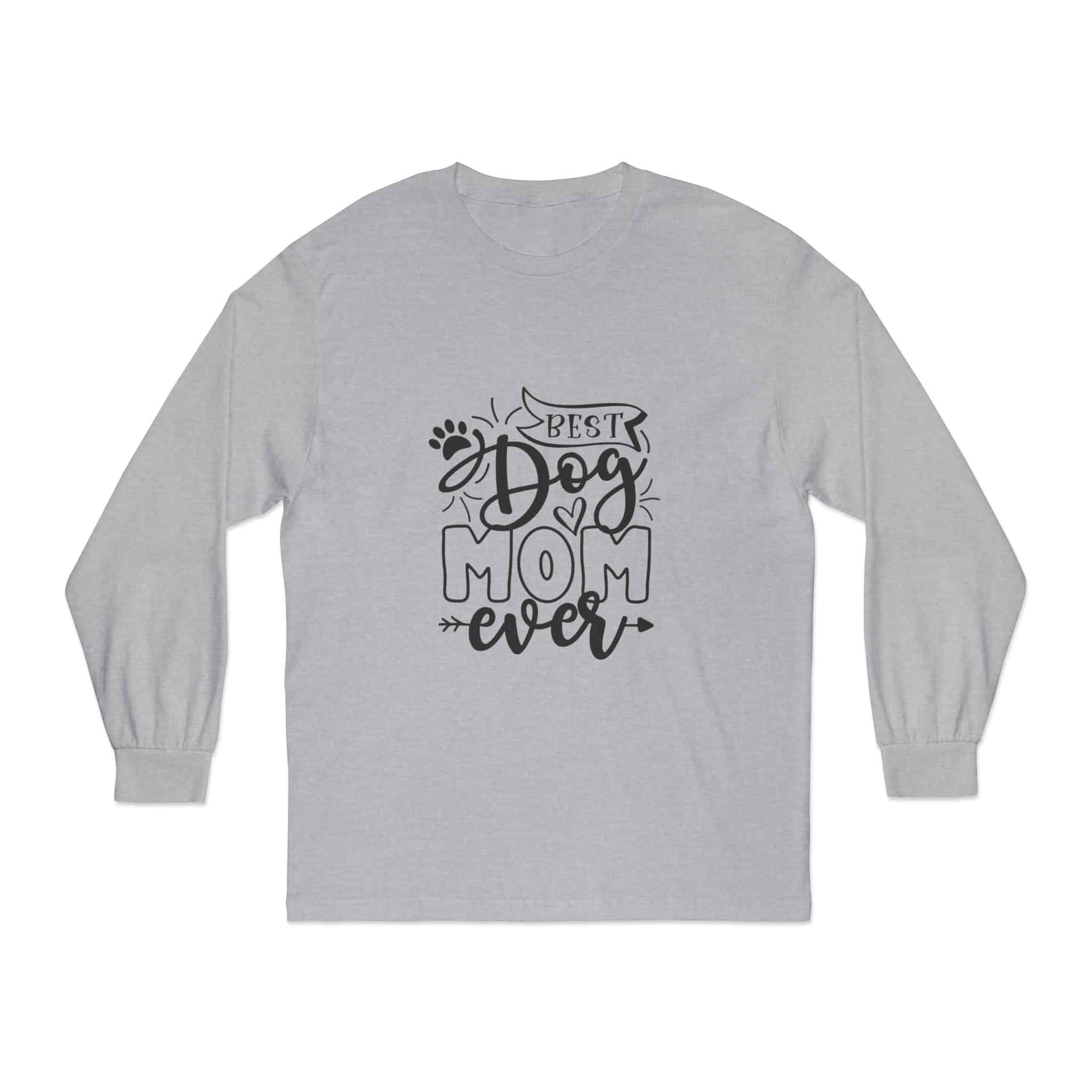 Best Dog Mom Ever Unisex Classic Long Sleeve Shirt Us Cotton 5 Best Dog Mom Ever Unisex Classic Long Sleeve Shirt Us Cotton - Image 5