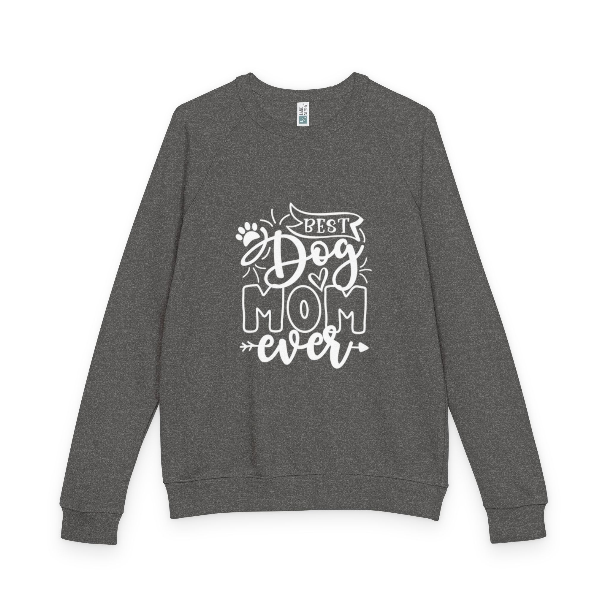 Best Dog Mom Ever Unisex French Terry Raglan Crewneck – Haute Hound Couture 1 Best Dog Mom Ever Unisex French Terry Raglan Crewneck – Haute Hound Couture
