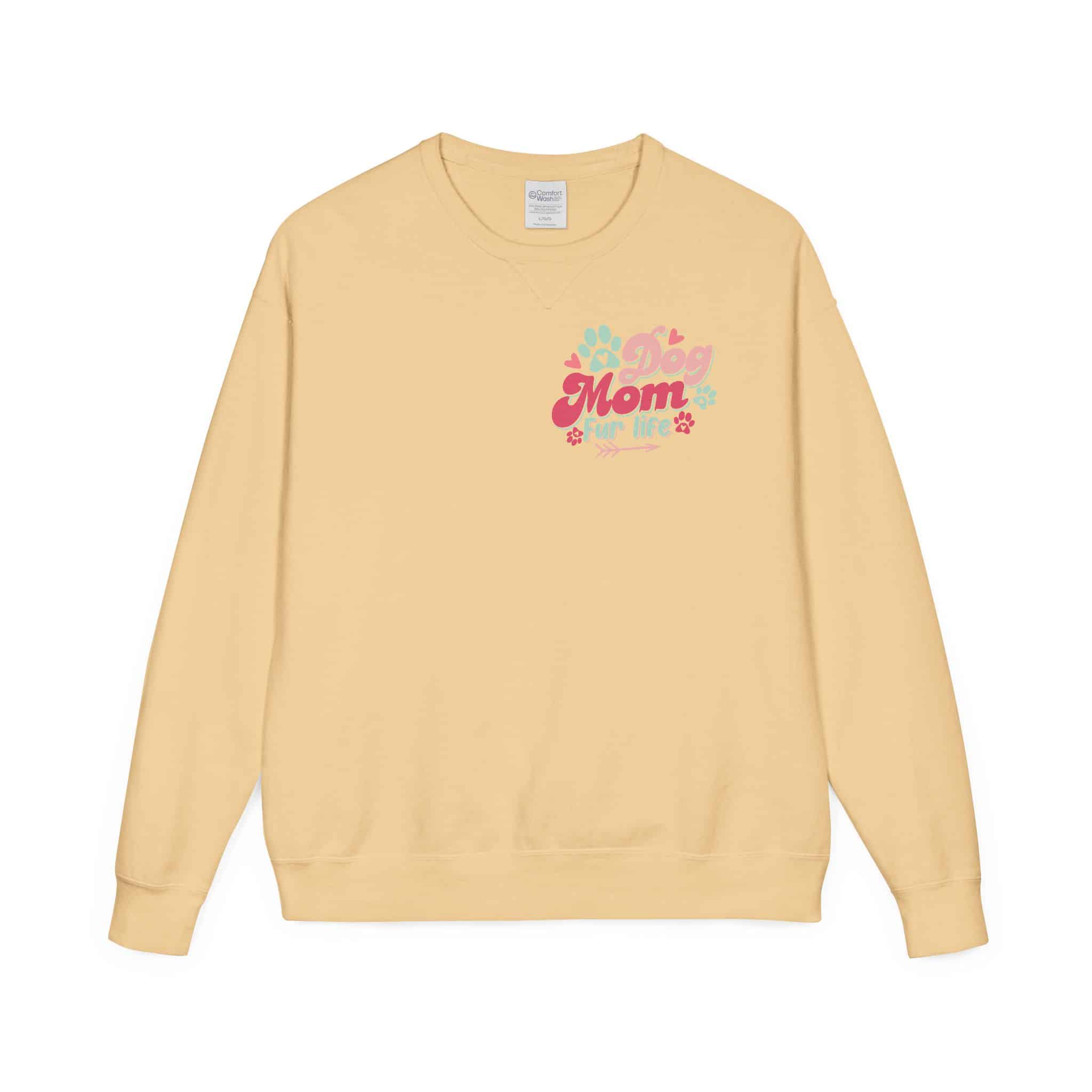 Dog Mom Fur Life Unisex Comfortwash® Garment Dyed Crewneck Sweatshirt 25 Dog Mom Fur Life Unisex Comfortwash® Garment Dyed Crewneck Sweatshirt - Image 25