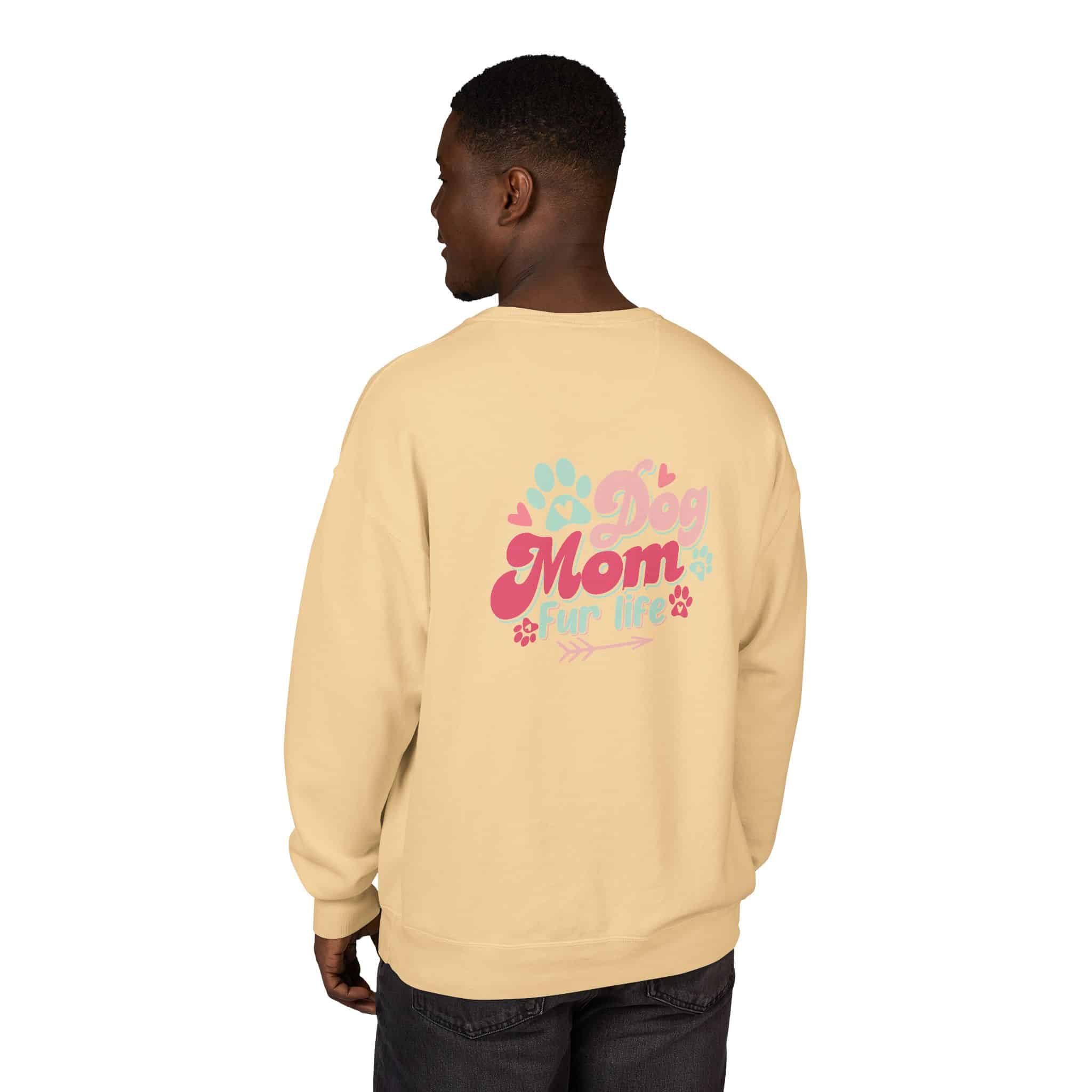 Dog Mom Fur Life Unisex Comfortwash® Garment Dyed Crewneck Sweatshirt 30 Dog Mom Fur Life Unisex Comfortwash® Garment Dyed Crewneck Sweatshirt - Image 30