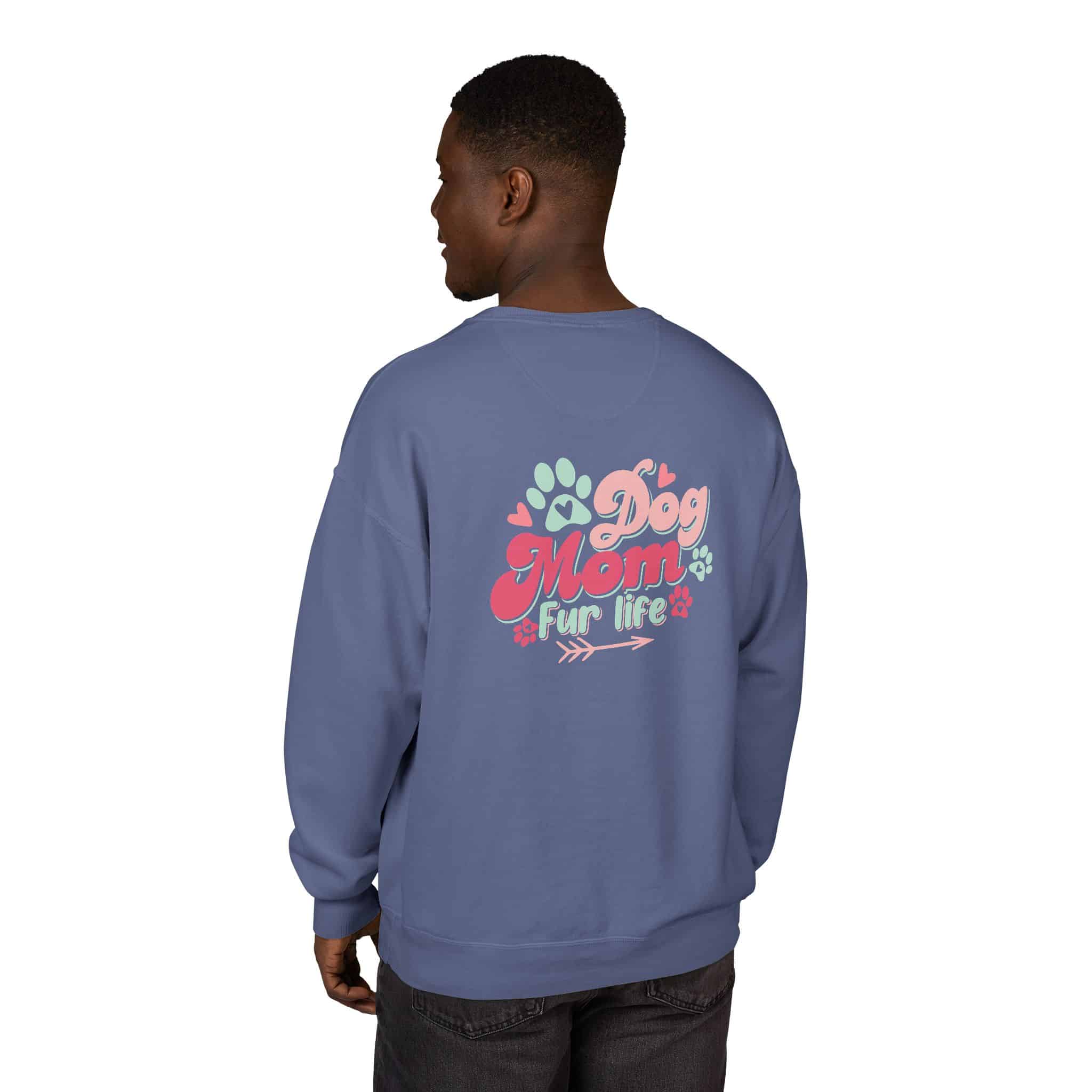 Dog Mom Fur Life Unisex Comfortwash® Garment Dyed Crewneck Sweatshirt 60 Dog Mom Fur Life Unisex Comfortwash® Garment Dyed Crewneck Sweatshirt - Image 60