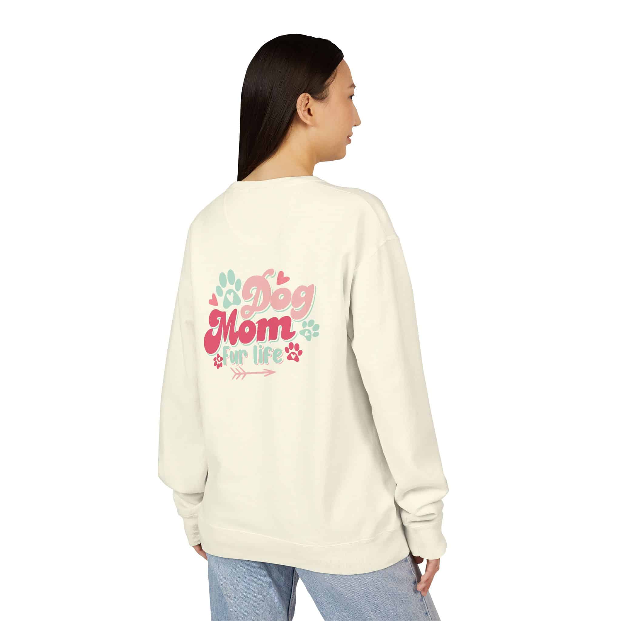 Dog Mom Fur Life Unisex Comfortwash® Garment Dyed Crewneck Sweatshirt 34 Dog Mom Fur Life Unisex Comfortwash® Garment Dyed Crewneck Sweatshirt - Image 34