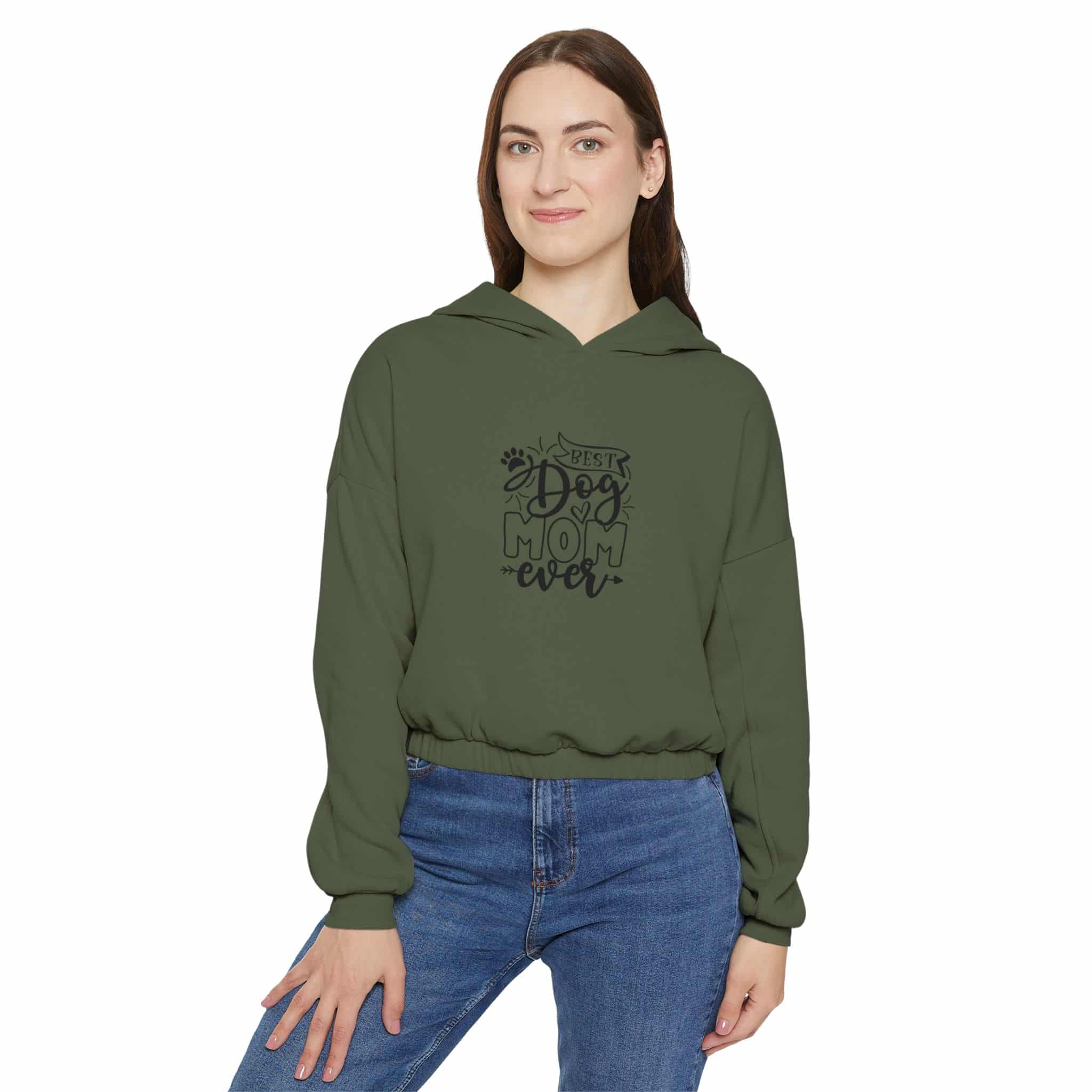 Best Dog Mom Ever Cinched Hoodie Of Cozy Chaos And Fashion Crimes 11 Best Dog Mom Ever Cinched Hoodie Of Cozy Chaos And Fashion Crimes - Image 11