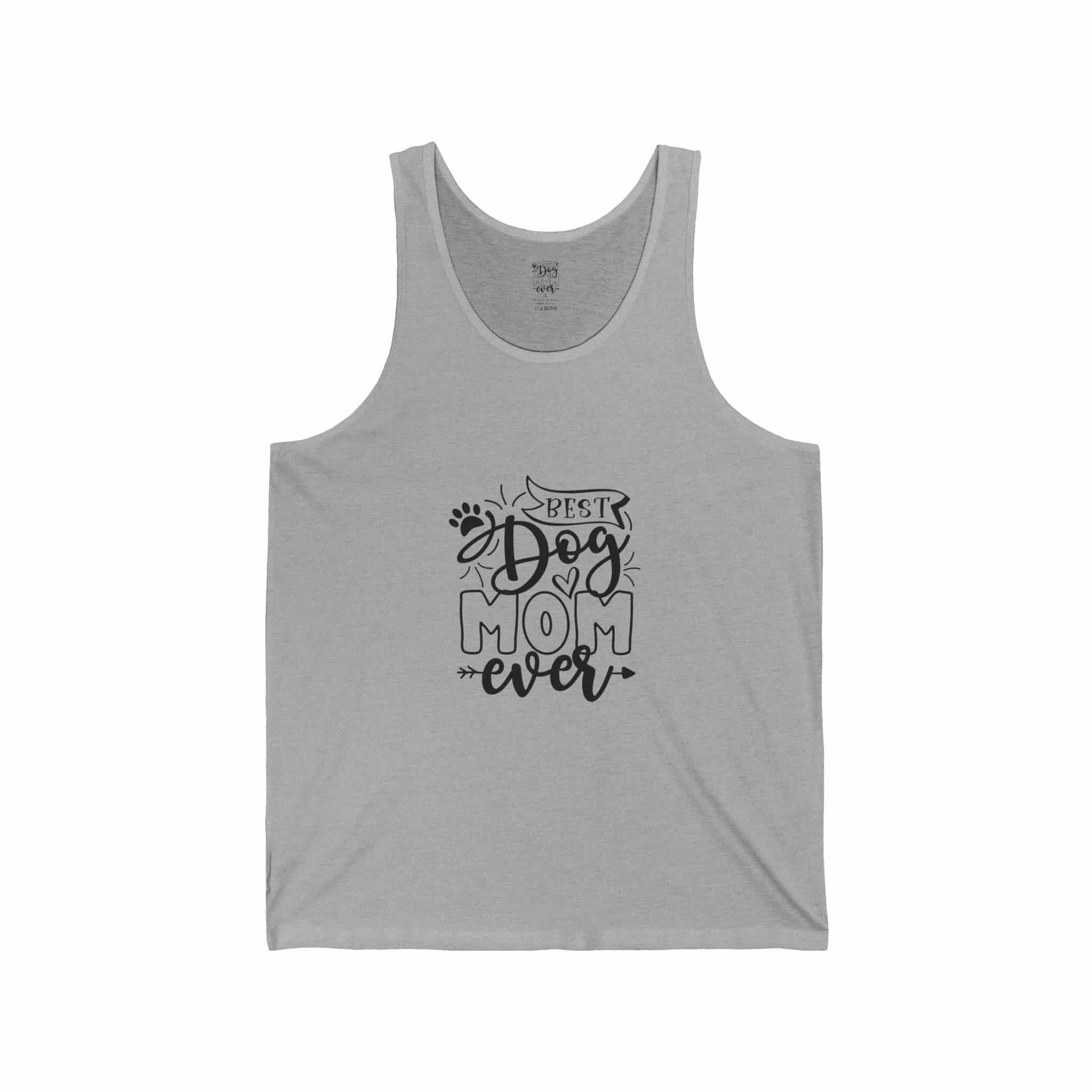 Best Dog Mom Ever Unisex Jersey Tank 11 Best Dog Mom Ever Unisex Jersey Tank - Image 11
