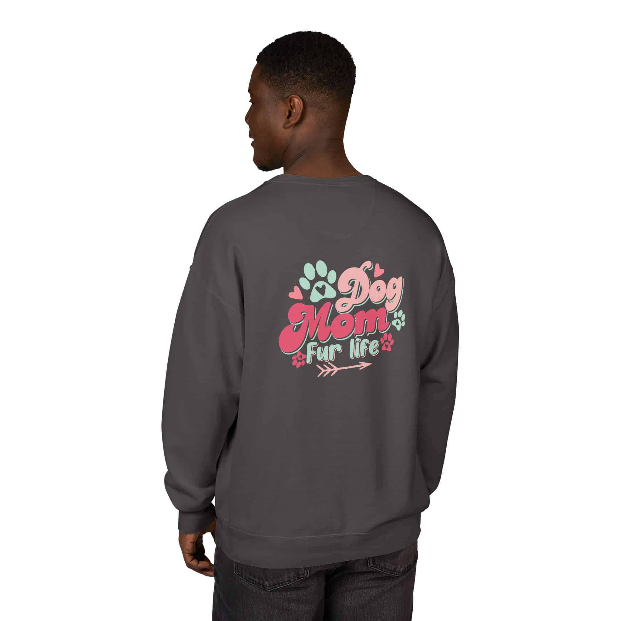 Dog Mom Fur Life Unisex Comfortwash® Garment Dyed Crewneck Sweatshirt 18 Dog Mom Fur Life Unisex Comfortwash® Garment Dyed Crewneck Sweatshirt - Image 18