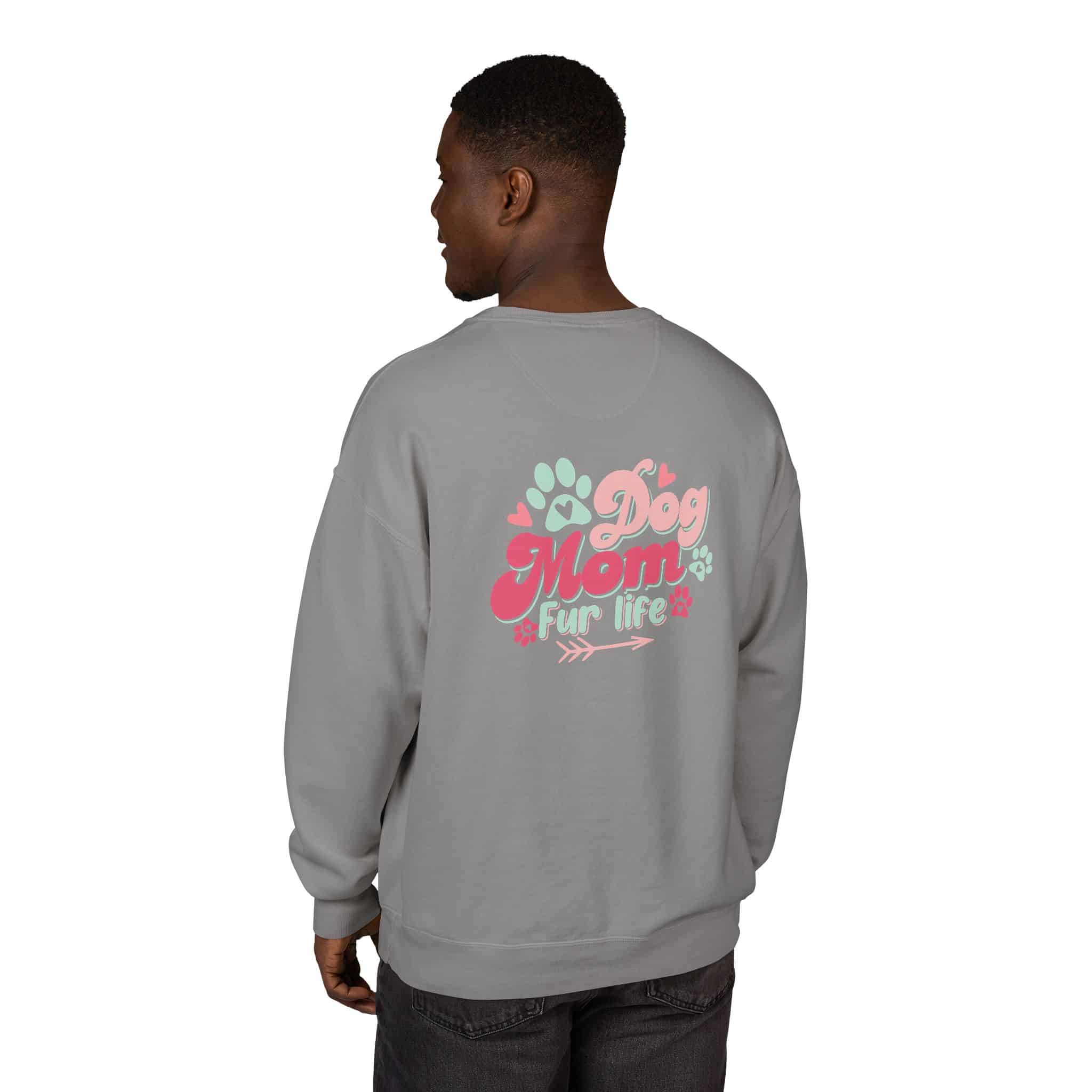 Dog Mom Fur Life Unisex Comfortwash® Garment Dyed Crewneck Sweatshirt 12 Dog Mom Fur Life Unisex Comfortwash® Garment Dyed Crewneck Sweatshirt - Image 12