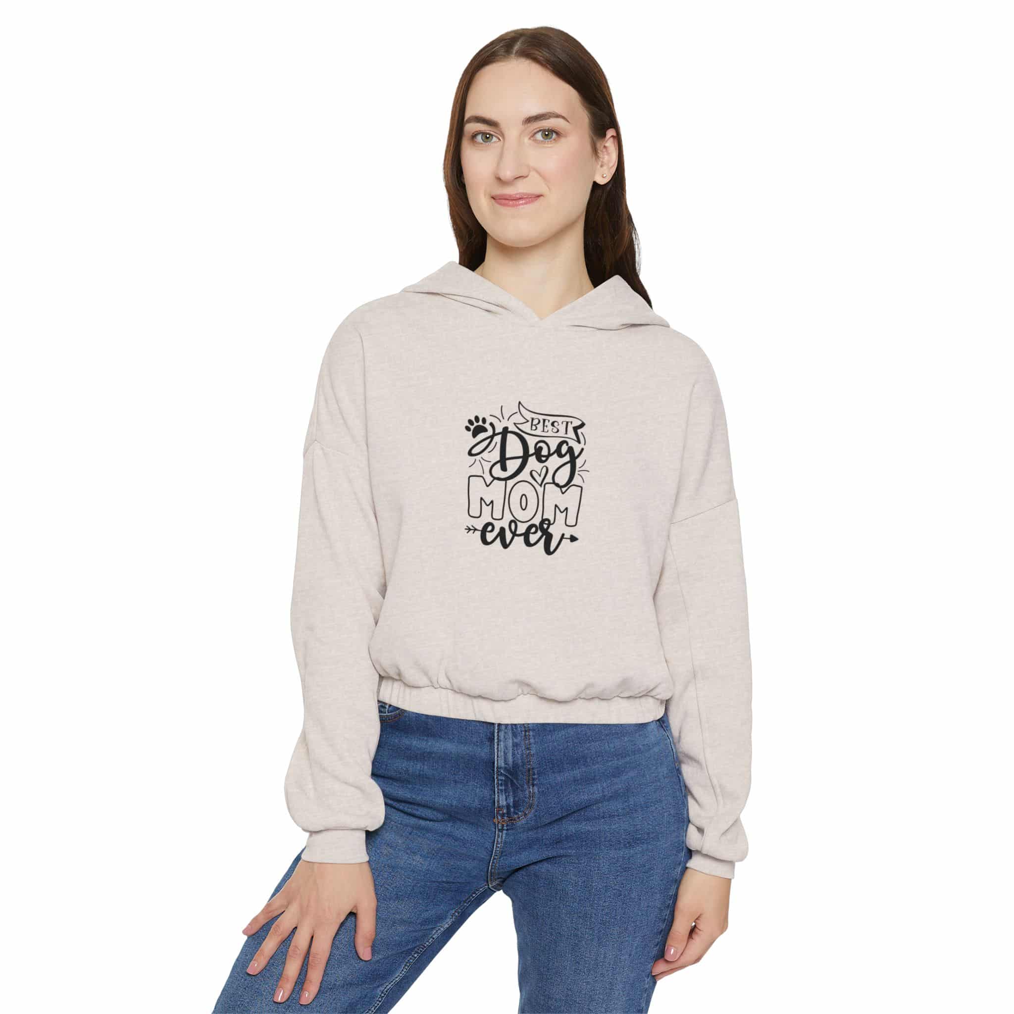 Best Dog Mom Ever Cinched Hoodie Of Cozy Chaos And Fashion Crimes 7 Best Dog Mom Ever Cinched Hoodie Of Cozy Chaos And Fashion Crimes - Image 7