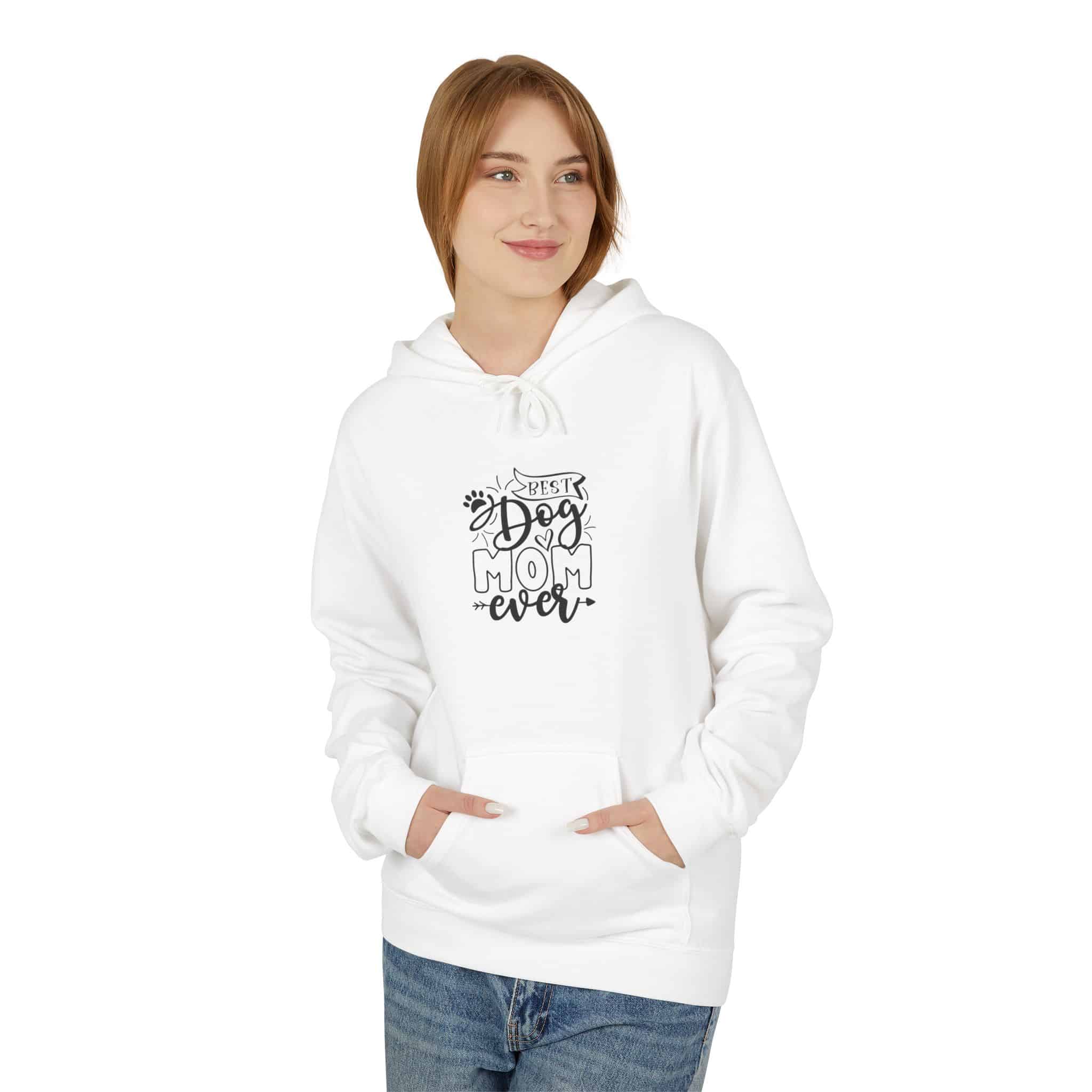 Best Dog Mom Ever Unisex Midweight Softstyle Fleece Hoodie – Now With 100% More Tail-Wagging Approval 3 Best Dog Mom Ever Unisex Midweight Softstyle Fleece Hoodie – Now With 100% More Tail-Wagging Approval - Image 3