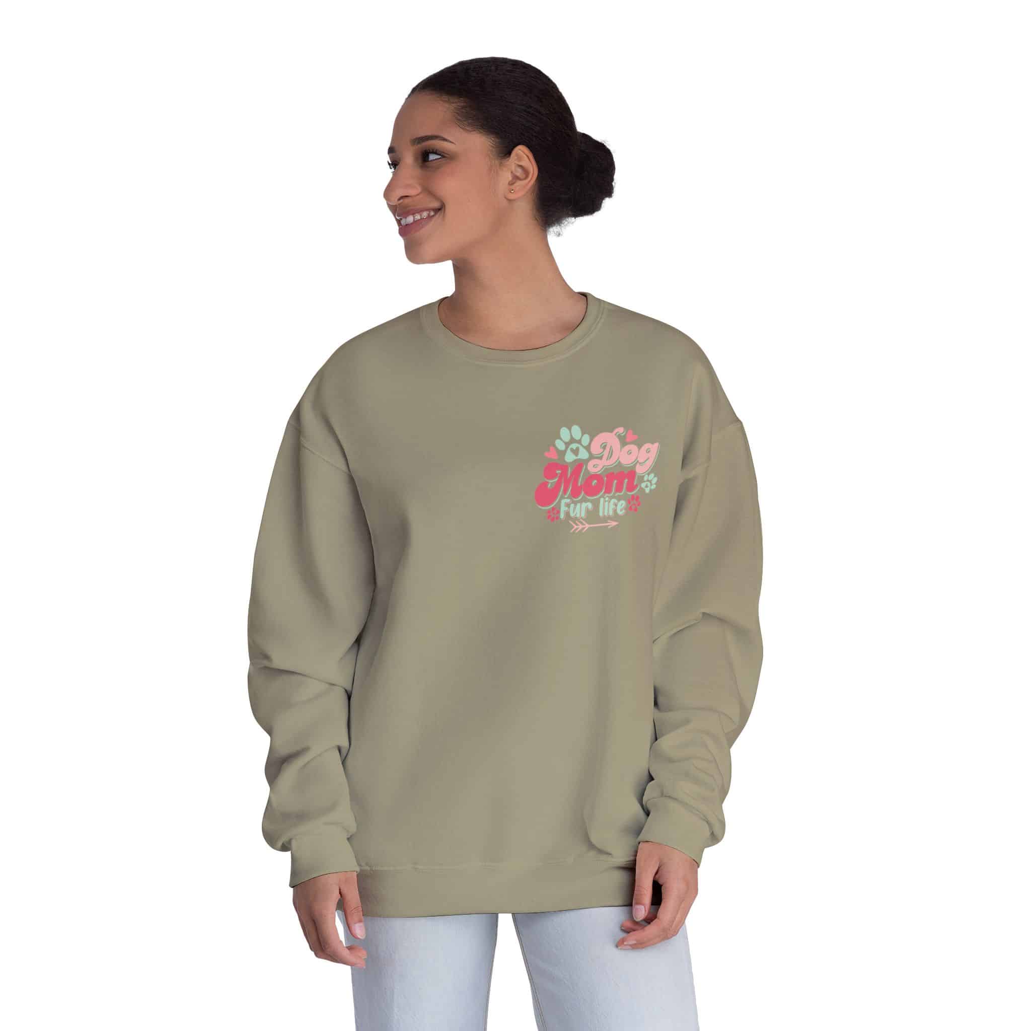 Dog Mom Fur Life Unisex Nublend® Crewneck Sweatshirt 7 Dog Mom Fur Life Unisex Nublend® Crewneck Sweatshirt - Image 7