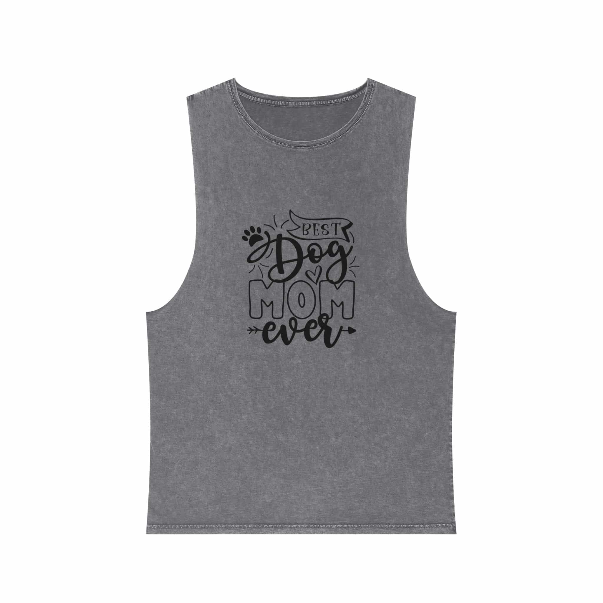 Best Dog Mom Ever Unisex Stonewash Tank Top – For Biceps And Belly Rubs 9 Best Dog Mom Ever Unisex Stonewash Tank Top – For Biceps And Belly Rubs - Image 9