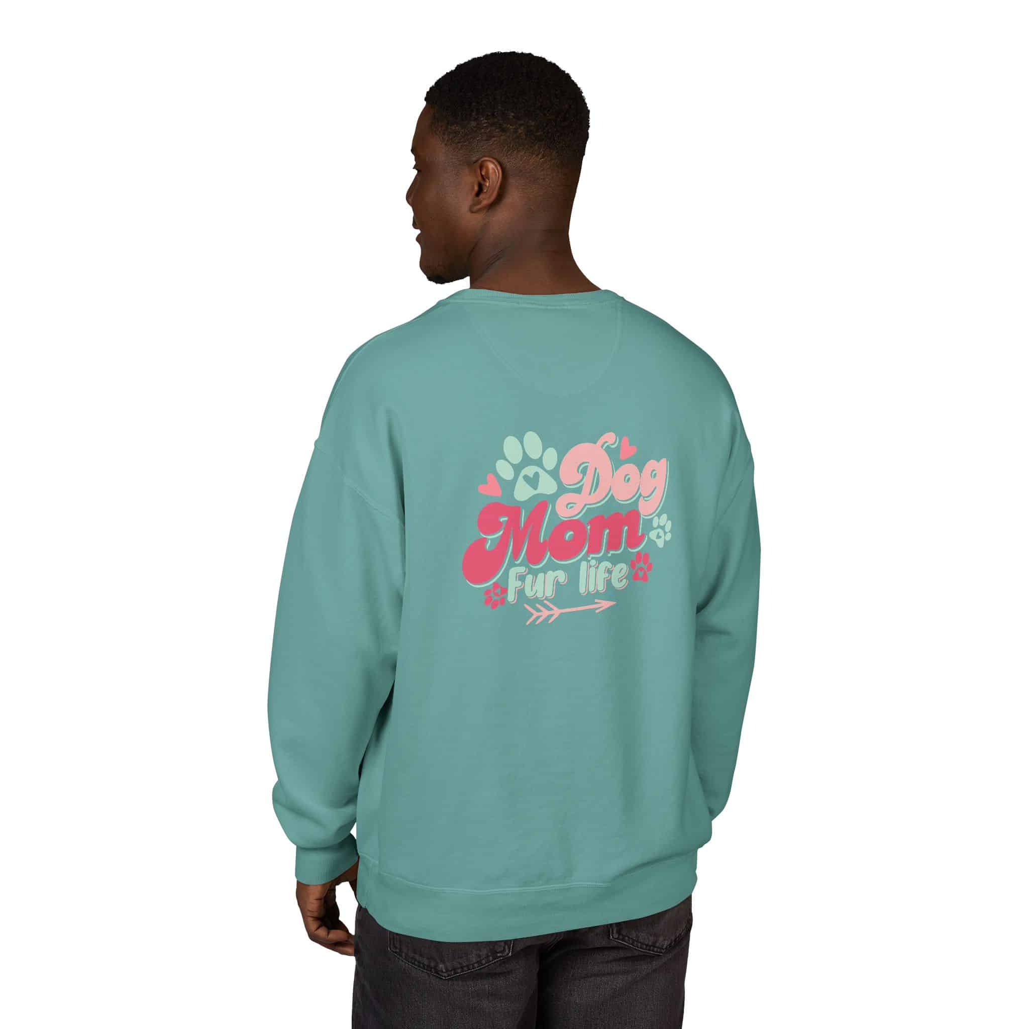 Dog Mom Fur Life Unisex Comfortwash® Garment Dyed Crewneck Sweatshirt 48 Dog Mom Fur Life Unisex Comfortwash® Garment Dyed Crewneck Sweatshirt - Image 48