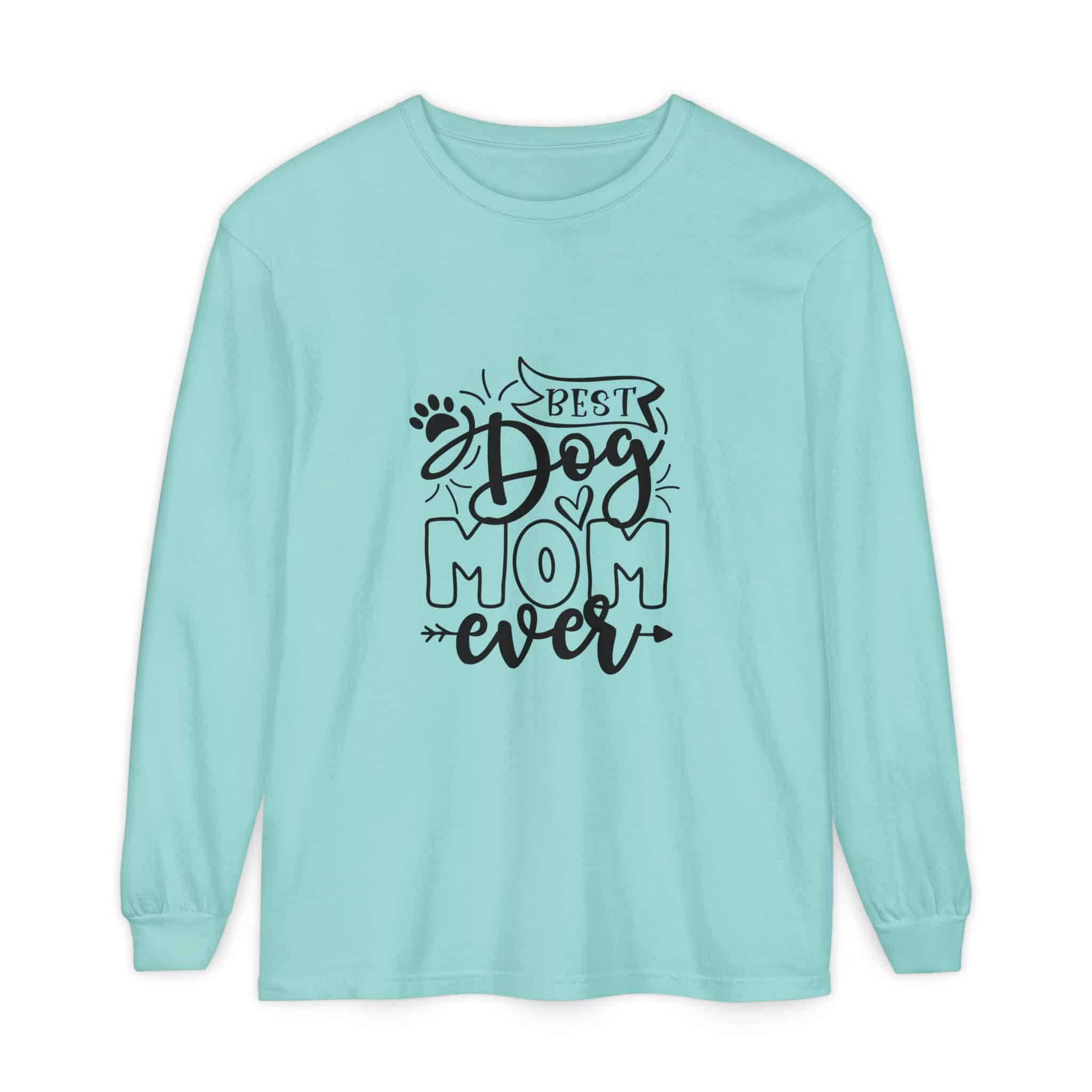 Best Dog Mom Ever Unisex Garment-Dyed Long Sleeve T-Shirt 17 Best Dog Mom Ever Unisex Garment-Dyed Long Sleeve T-Shirt - Image 17