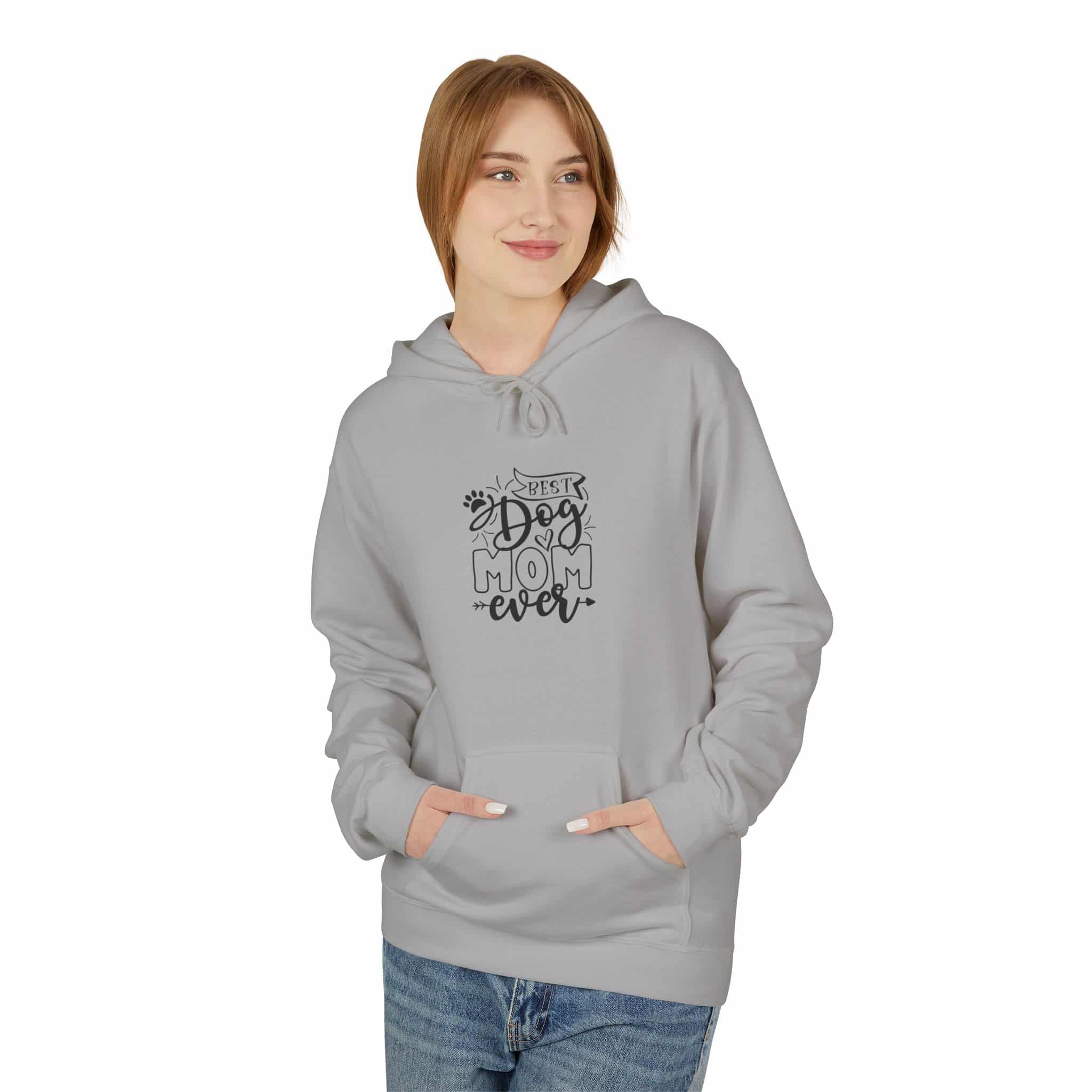 Best Dog Mom Ever Unisex Midweight Softstyle Fleece Hoodie – Now With 100% More Tail-Wagging Approval 7 Best Dog Mom Ever Unisex Midweight Softstyle Fleece Hoodie – Now With 100% More Tail-Wagging Approval - Image 7