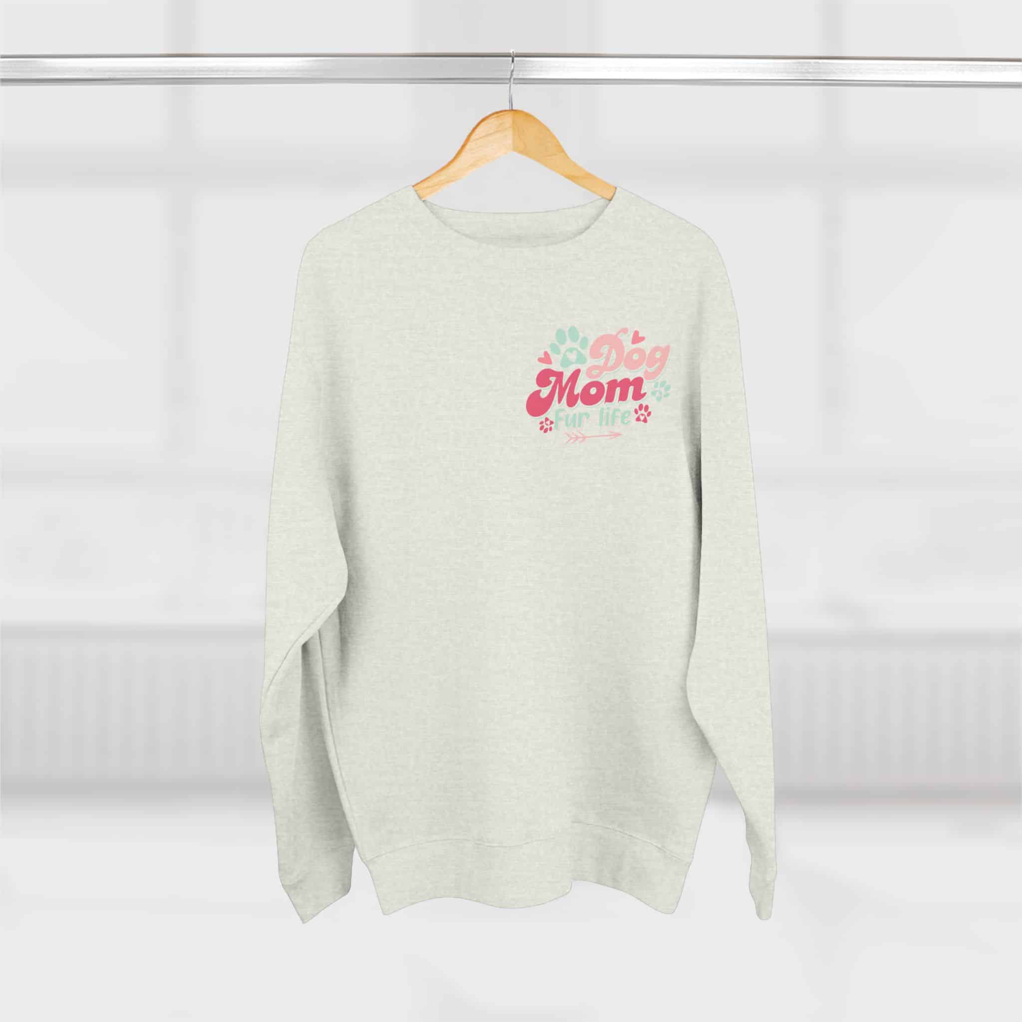 Dog Mom Fur Life Unisex Crewneck Sweatshirt 4 Dog Mom Fur Life Unisex Crewneck Sweatshirt - Image 4