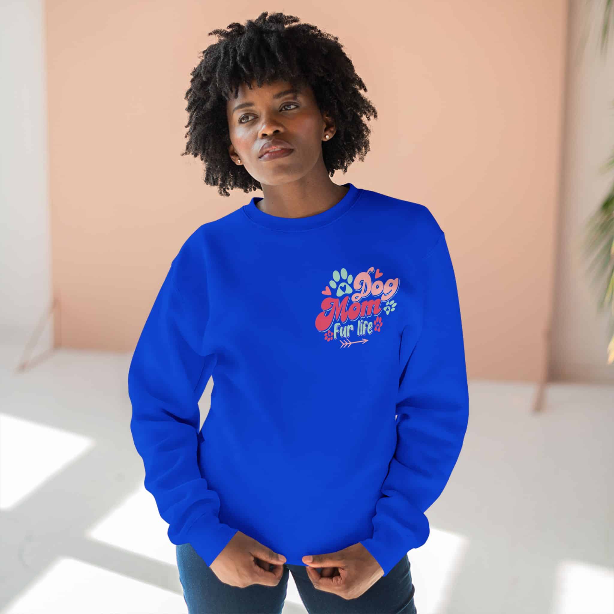 Dog Mom Fur Life Unisex Crewneck Sweatshirt 29 Dog Mom Fur Life Unisex Crewneck Sweatshirt - Image 29