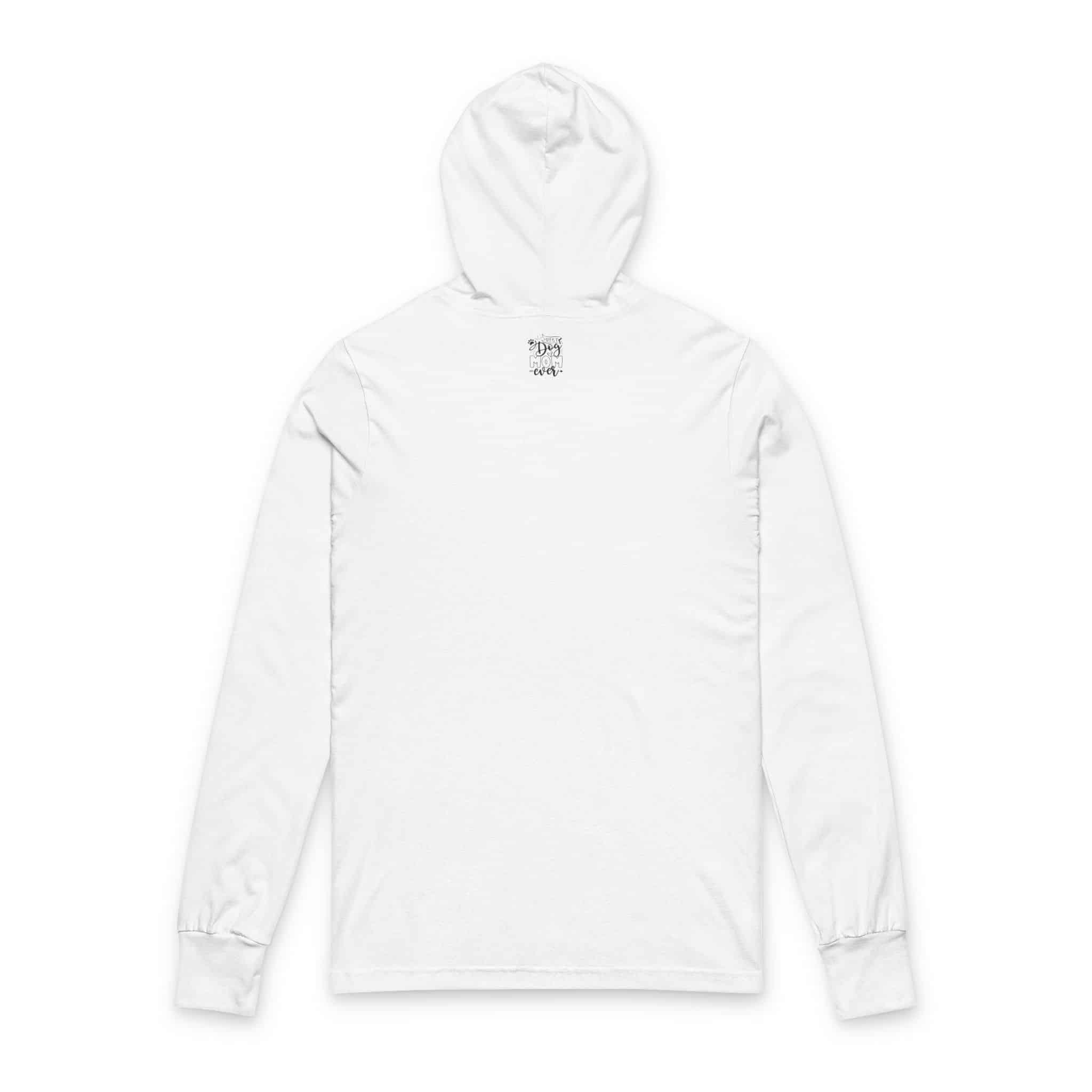 Best Dog Mom Ever Unisex Hooded Long Sleeve Tee Lightweight Layer 2 Best Dog Mom Ever Unisex Hooded Long Sleeve Tee Lightweight Layer - Image 2