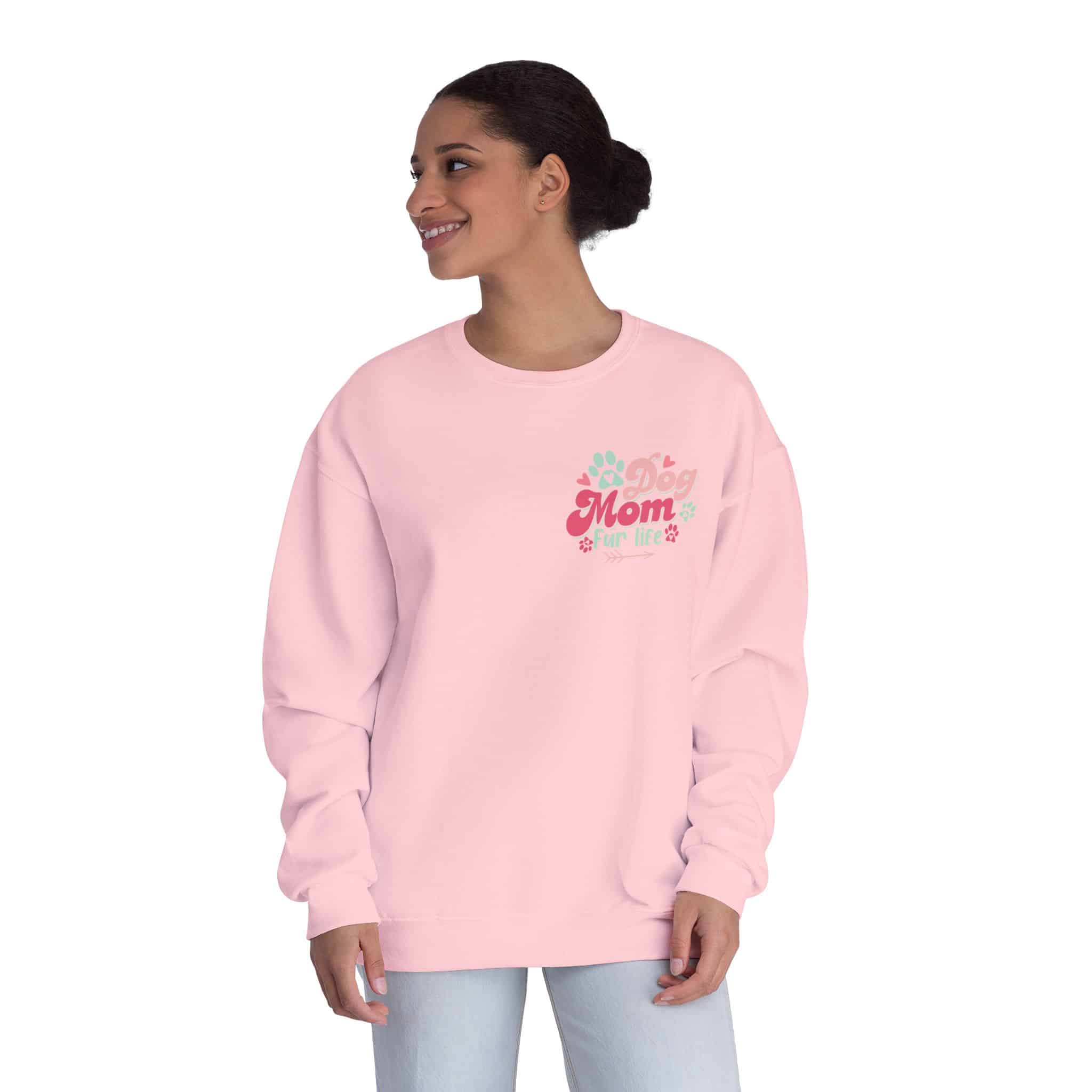 Dog Mom Fur Life Unisex Nublend® Crewneck Sweatshirt 63 Dog Mom Fur Life Unisex Nublend® Crewneck Sweatshirt - Image 63