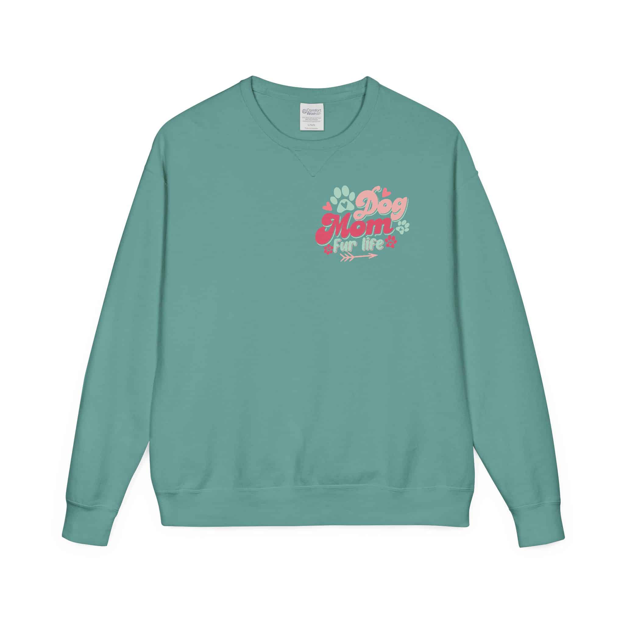 Dog Mom Fur Life Unisex Comfortwash® Garment Dyed Crewneck Sweatshirt 43 Dog Mom Fur Life Unisex Comfortwash® Garment Dyed Crewneck Sweatshirt - Image 43