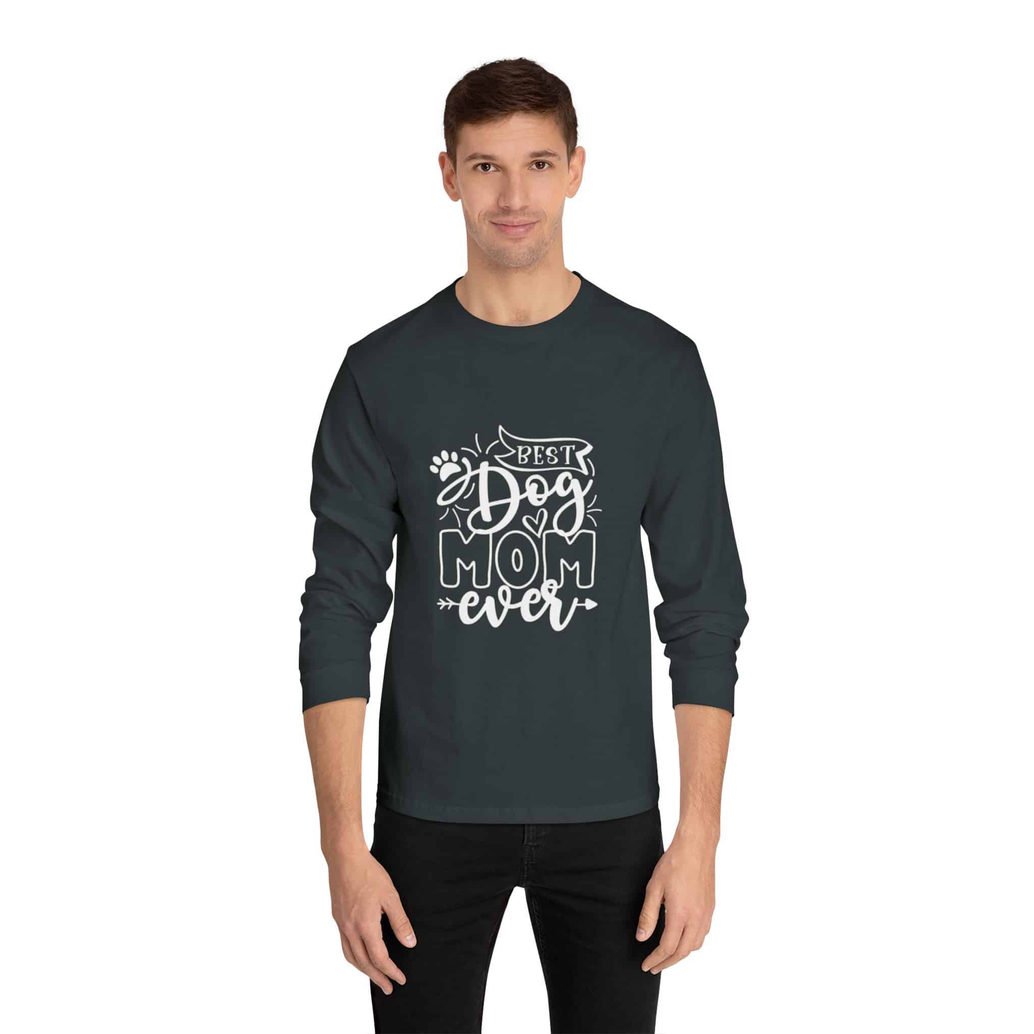 Best Dog Mom Ever Unisex Classic Long Sleeve Shirt Us Cotton 15 Best Dog Mom Ever Unisex Classic Long Sleeve Shirt Us Cotton - Image 15
