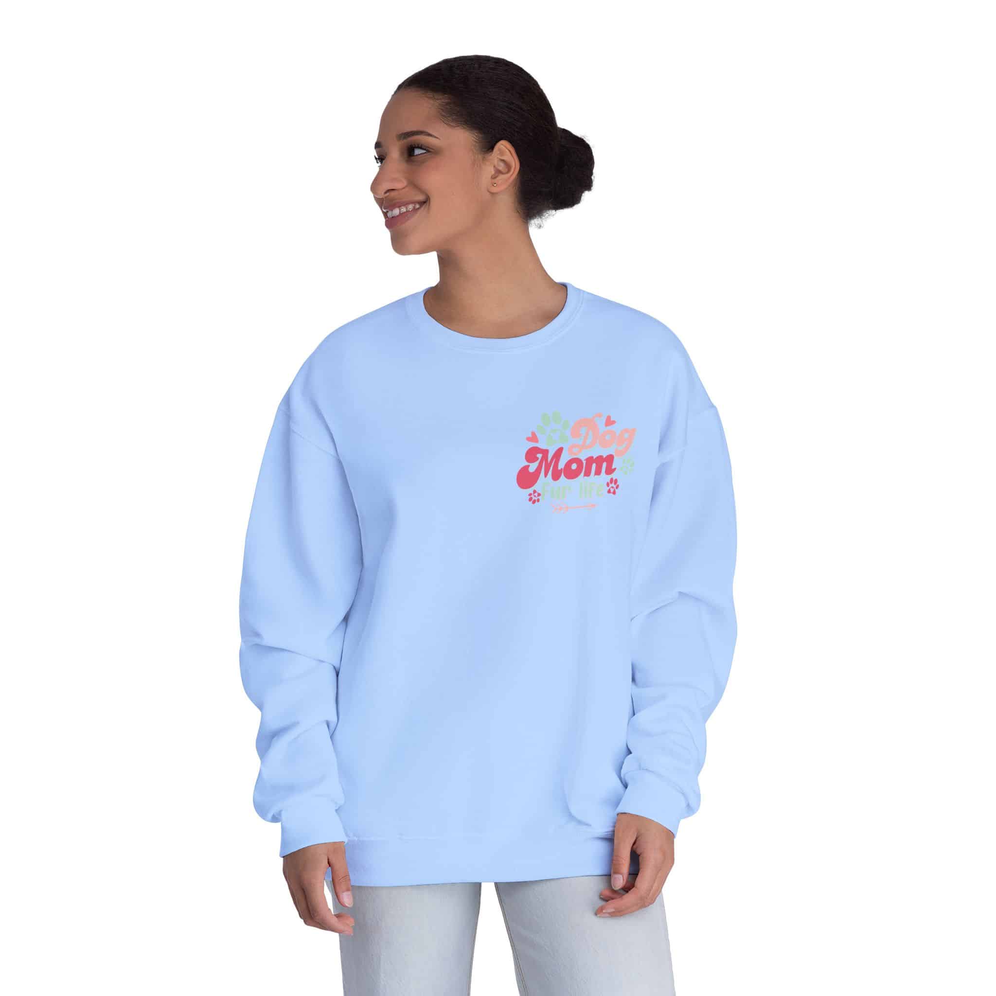 Dog Mom Fur Life Unisex Nublend® Crewneck Sweatshirt 35 Dog Mom Fur Life Unisex Nublend® Crewneck Sweatshirt - Image 35