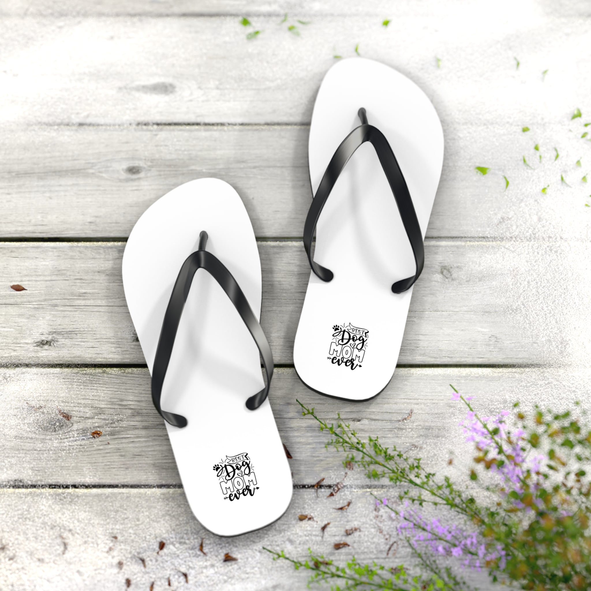Best Dog Mom Ever Flip Flops 16 Best Dog Mom Ever Flip Flops - Image 16