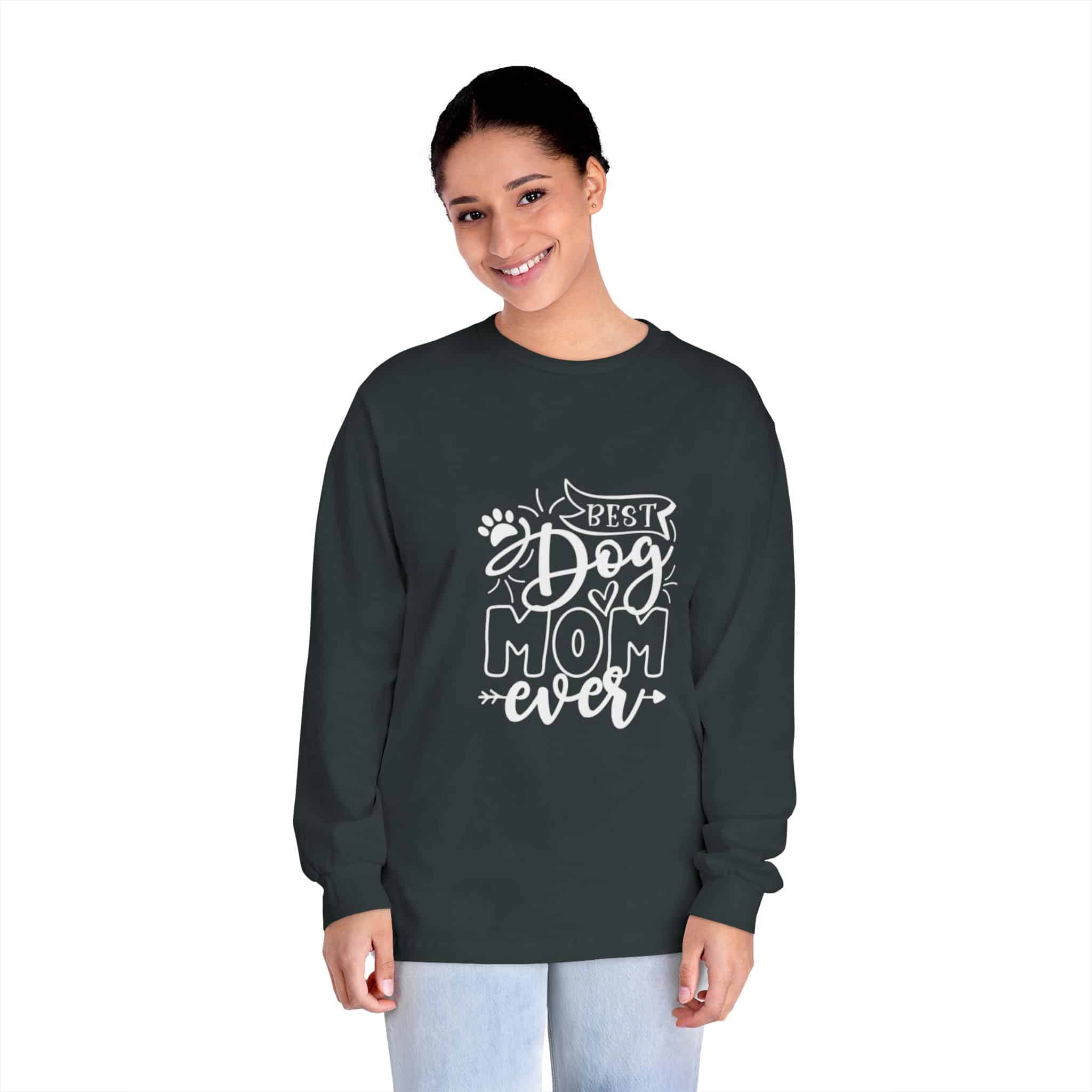 Best Dog Mom Ever Unisex Classic Long Sleeve Shirt Us Cotton 16 Best Dog Mom Ever Unisex Classic Long Sleeve Shirt Us Cotton - Image 16