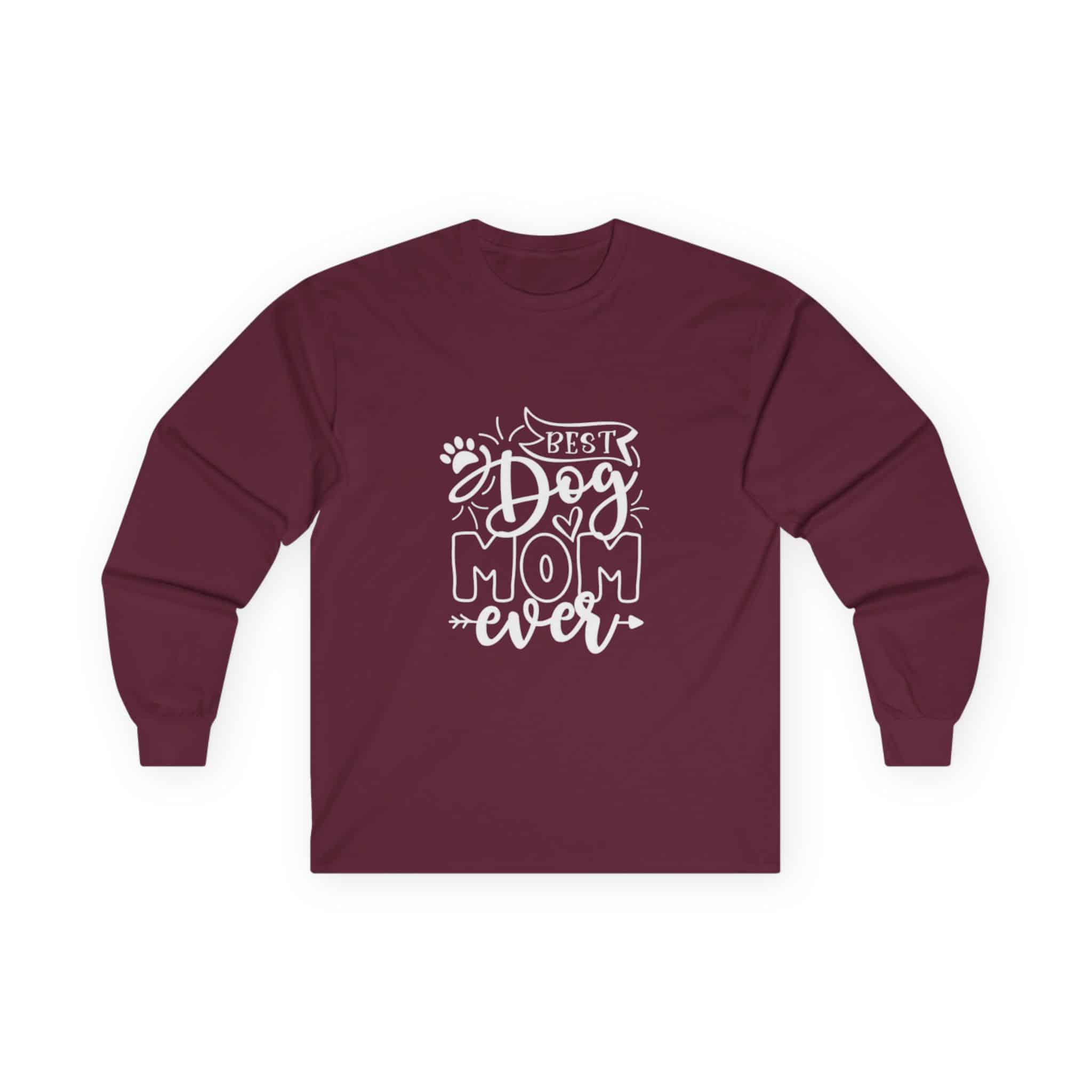 Best Dog Mom Ever Unisex Ultra Cotton Long Sleeve Tee – Because Short Sleeves Can’t Contain This Level Of Love 13 Best Dog Mom Ever Unisex Ultra Cotton Long Sleeve Tee – Because Short Sleeves Can’t Contain This Level Of Love - Image 13